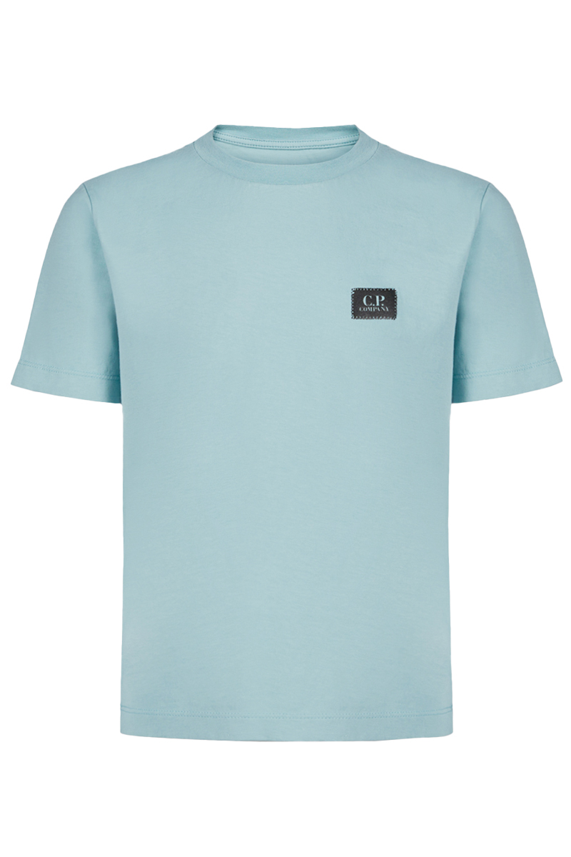 C.P. Company jersey logo tshirt Blauw-1 1