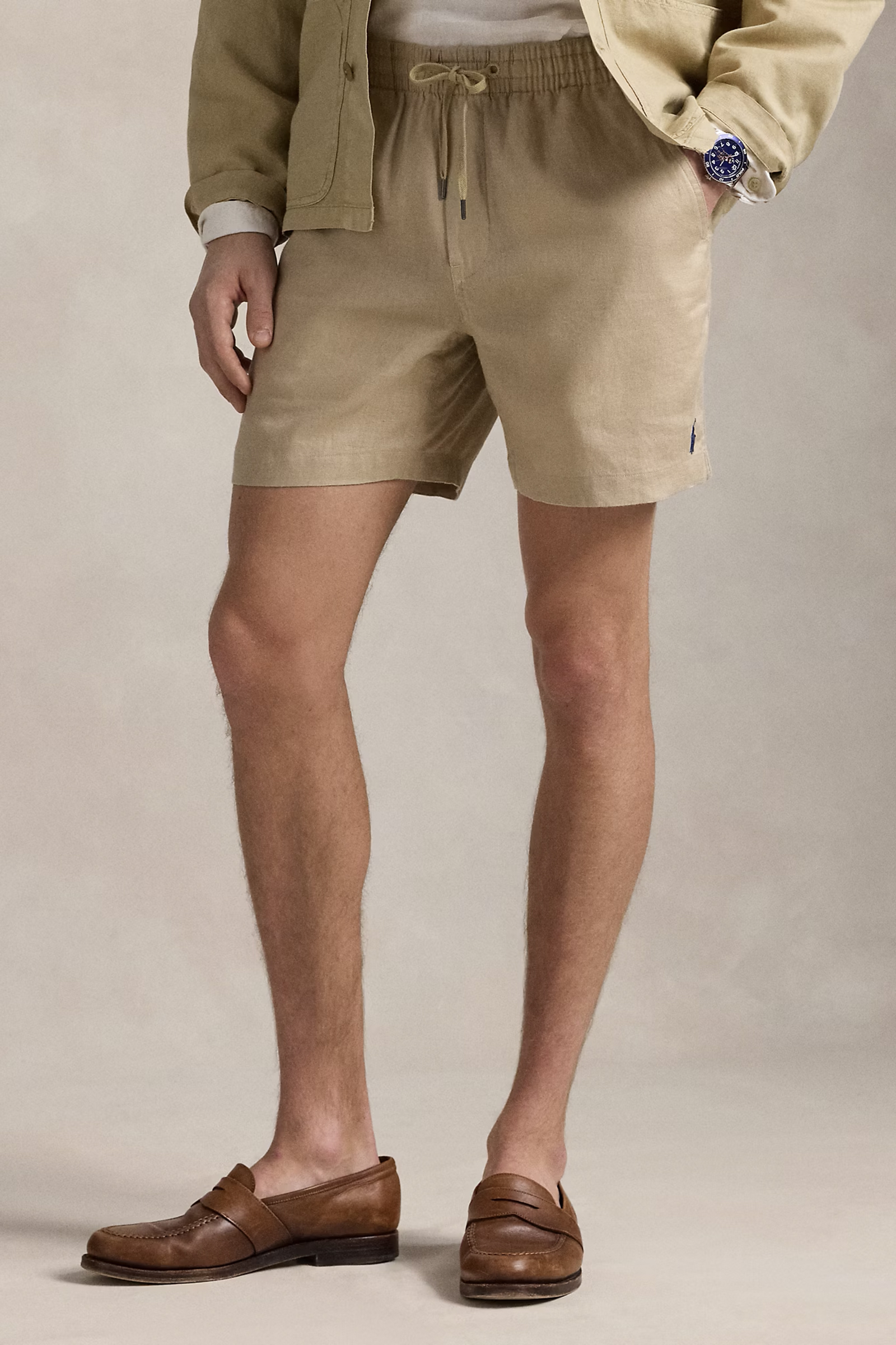 Polo Ralph Lauren LINEN bruin/beige-1 2