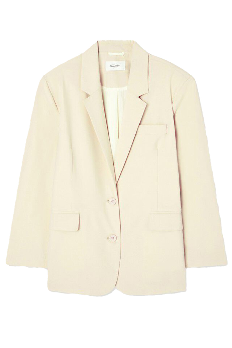 Dames blazer ecru
