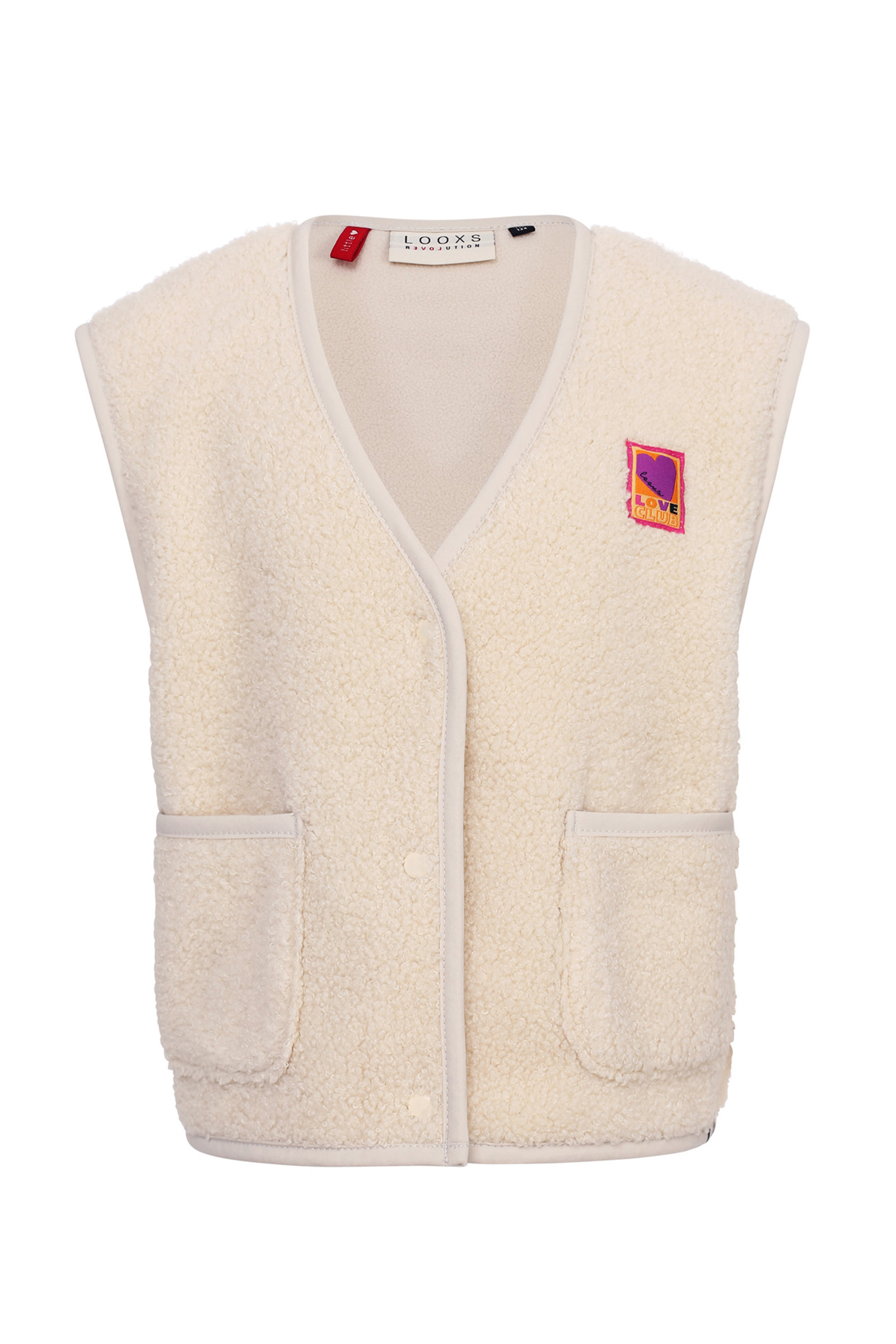 Meisjes gilet bruin