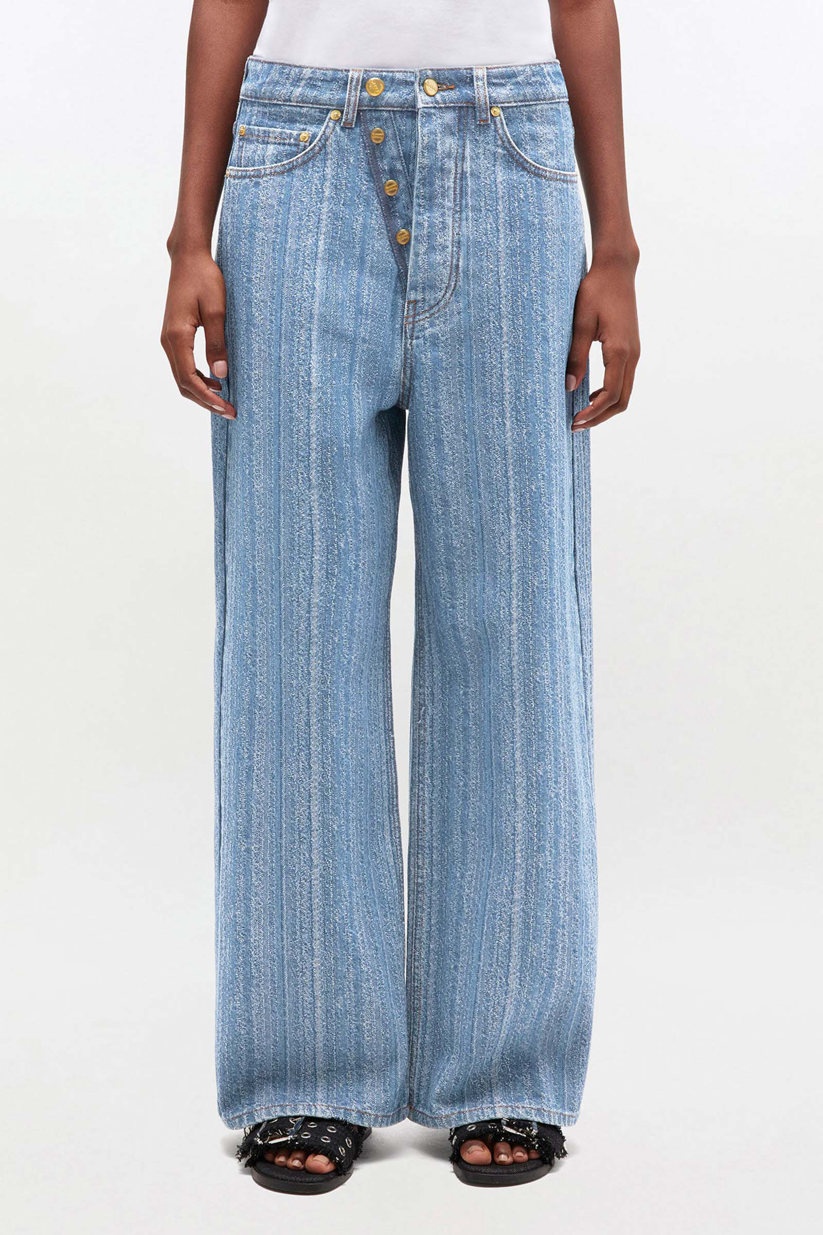 Dames jeans blauw