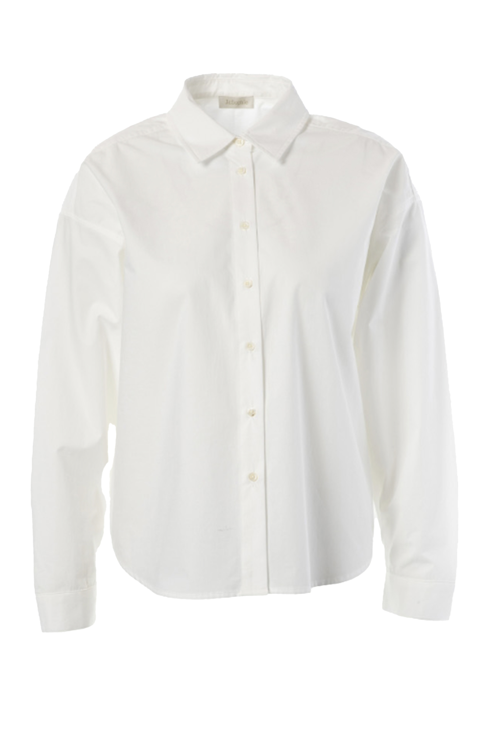 Dames blouse lange mouw wit