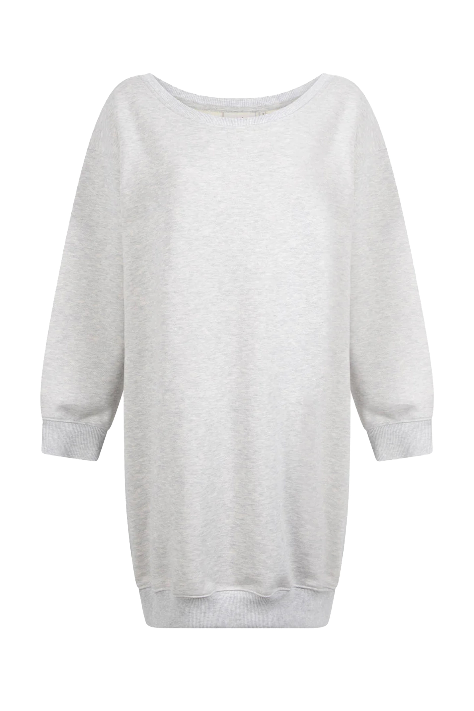 Another Label Livy sweat dress Grijs-1 1