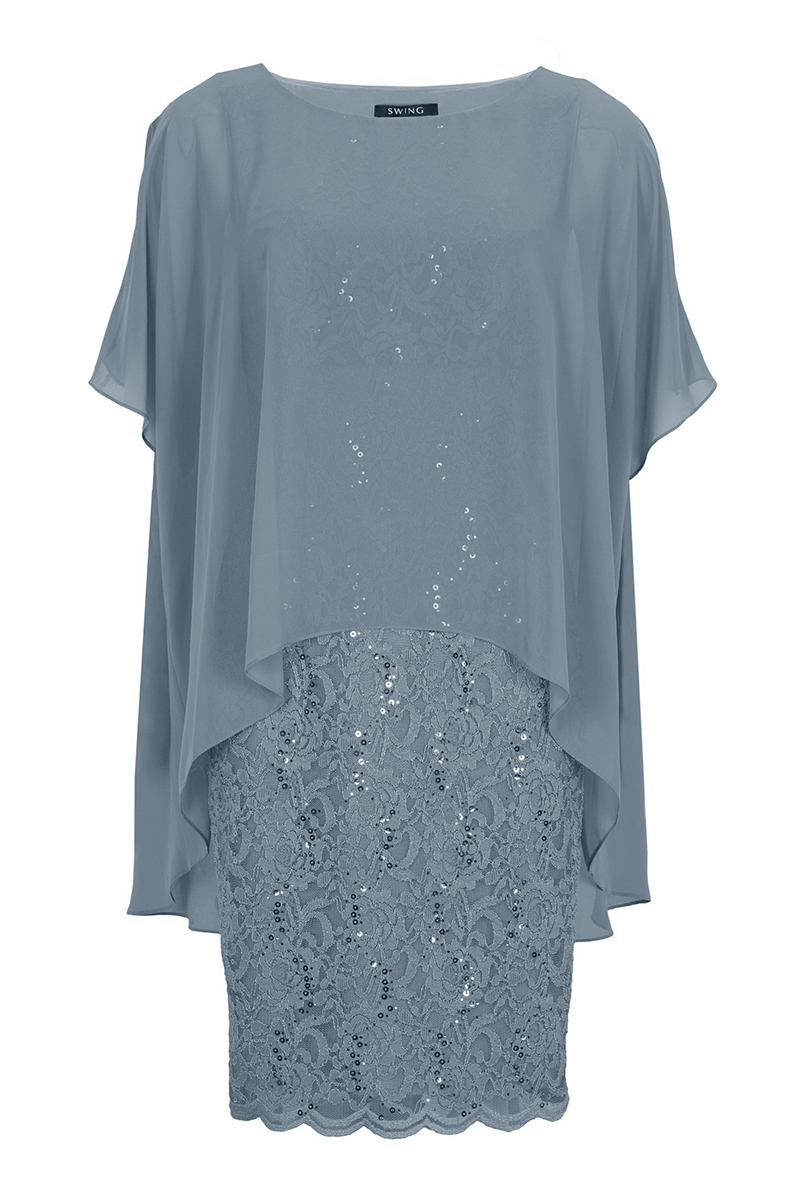 Dames jurk blauw