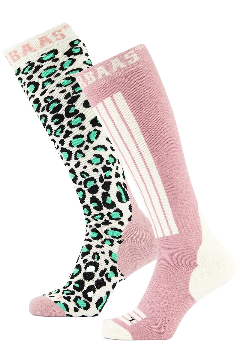 Wintersport kousen ski senior groen
