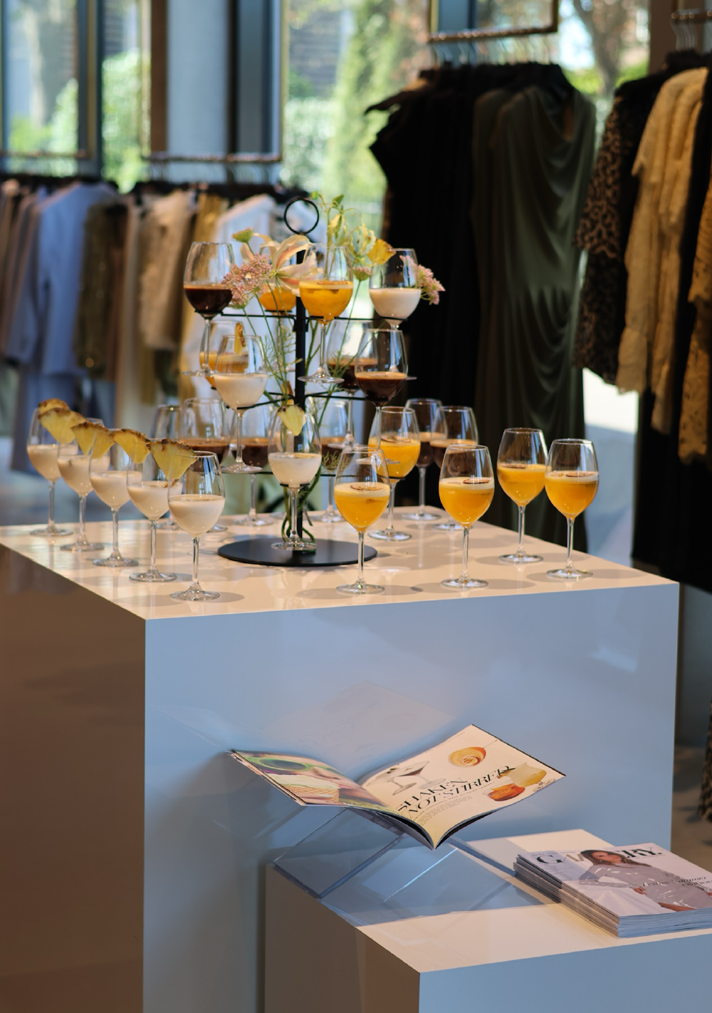 Drankjes in het weekend in de winkel