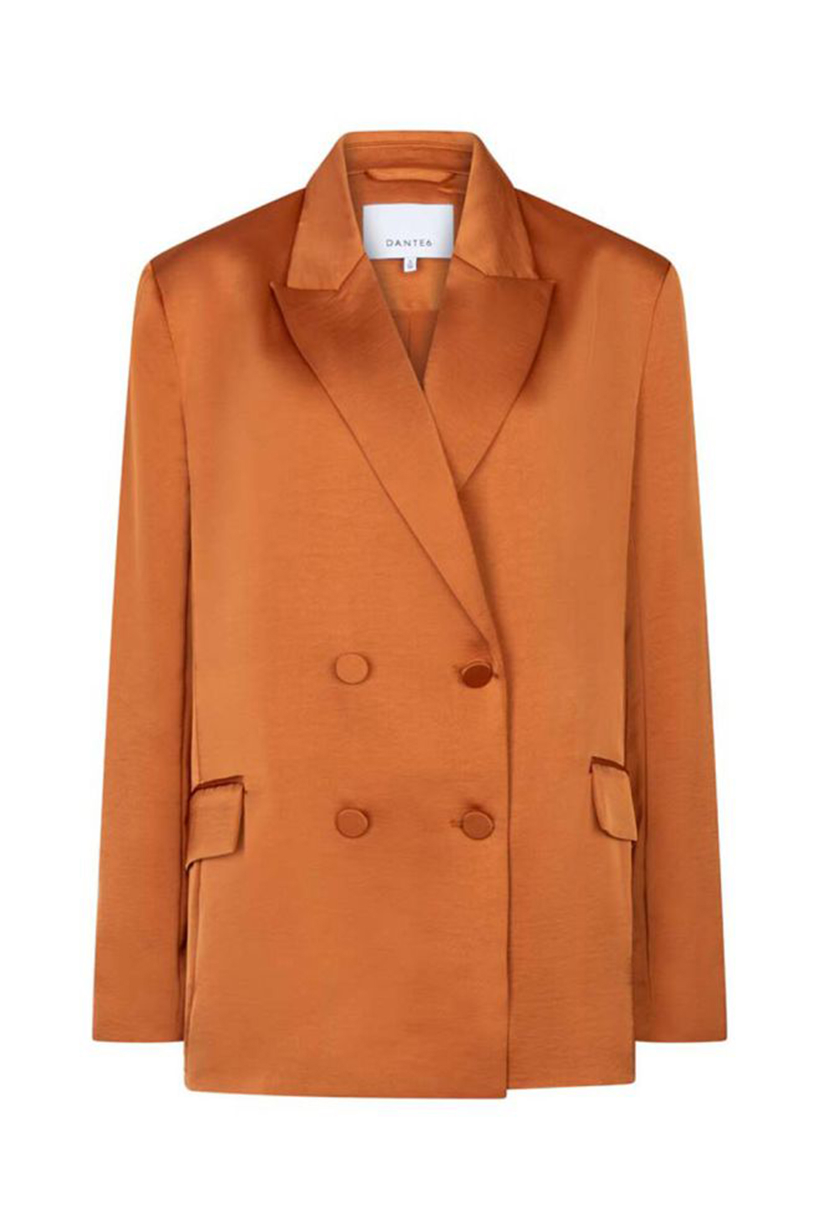 Dames blazer oranje