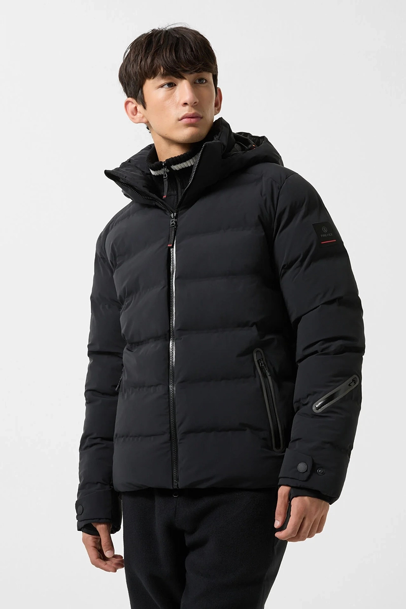 Wintersport heren jack zwart