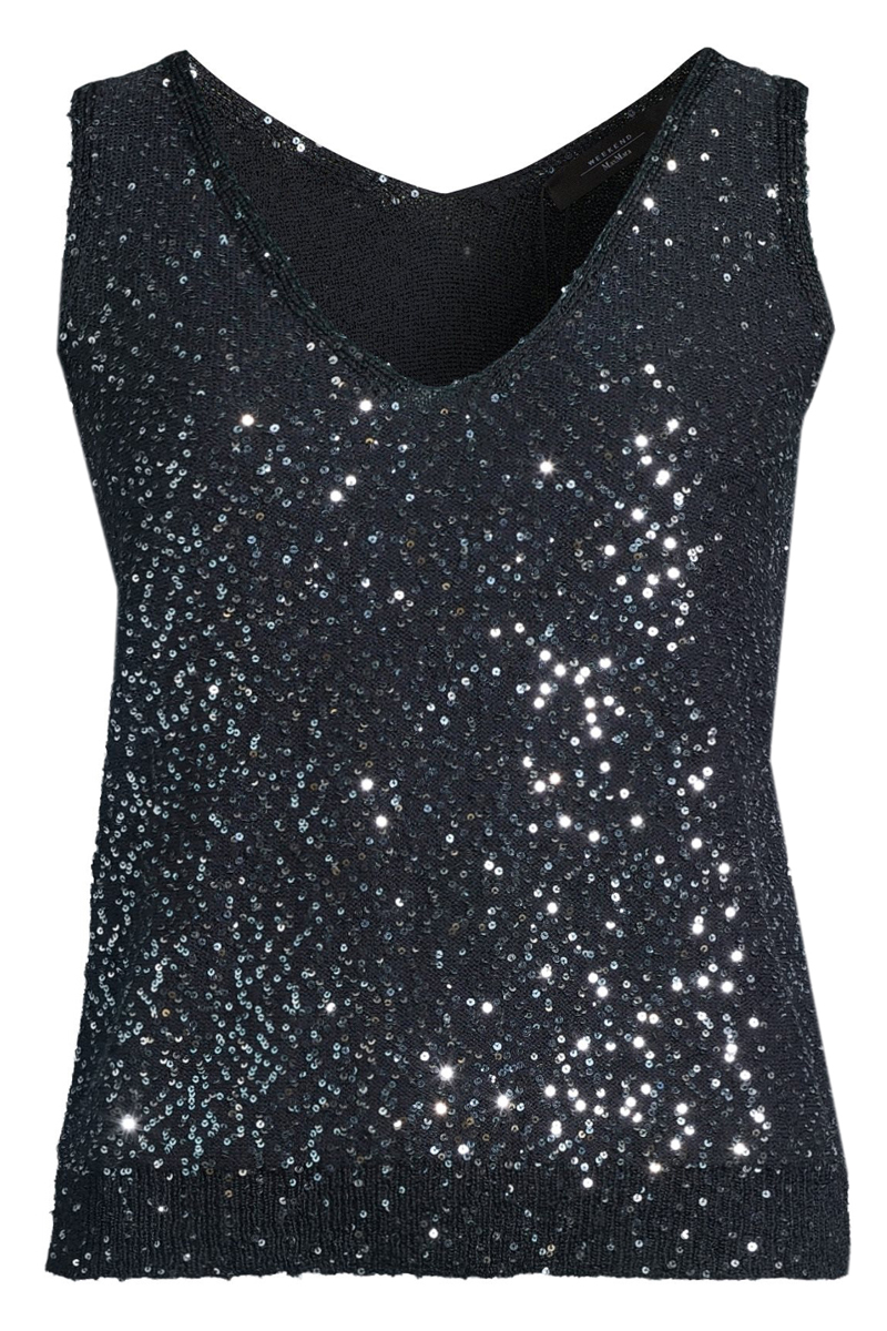 Dames top blauw