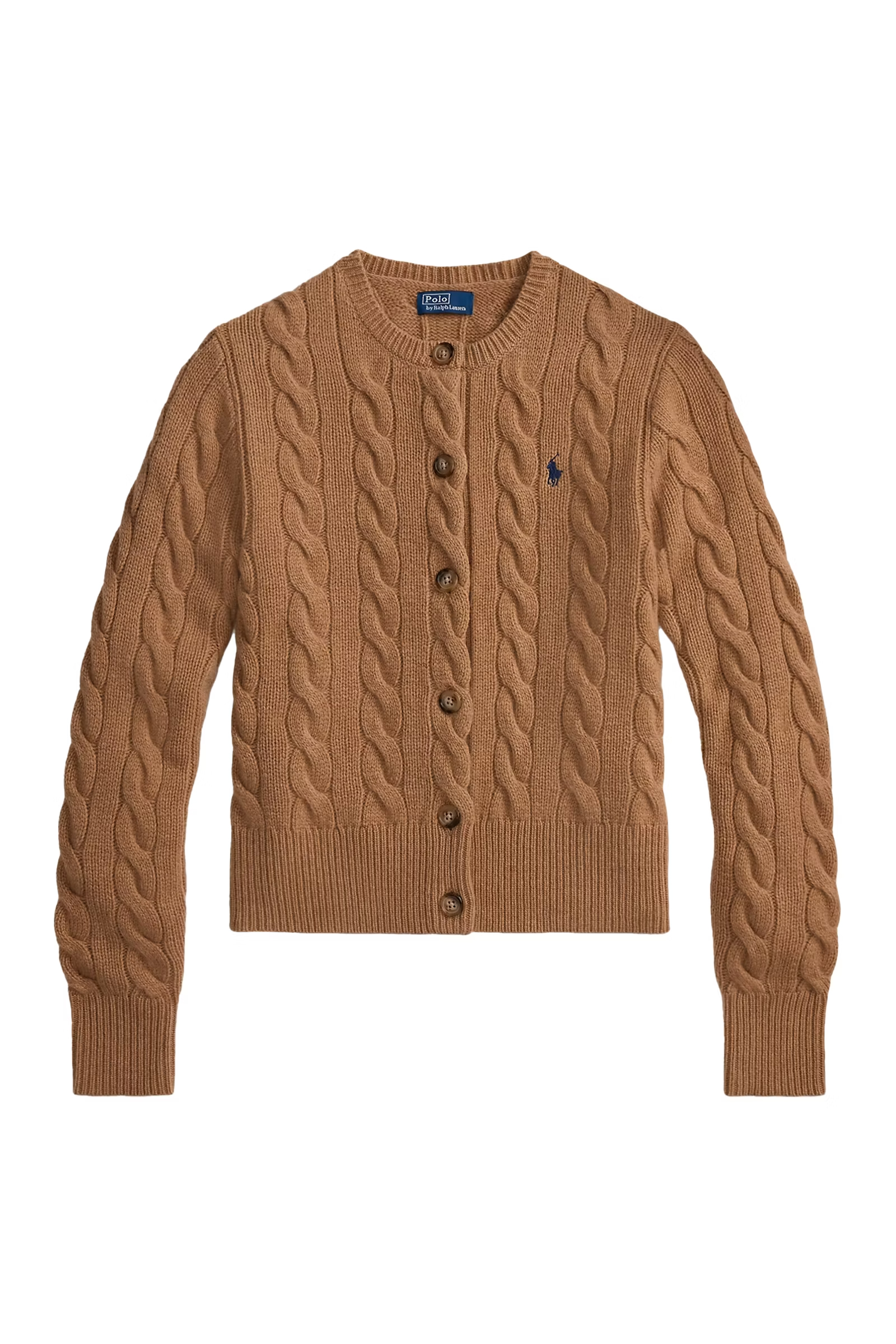 Dames vest bruin