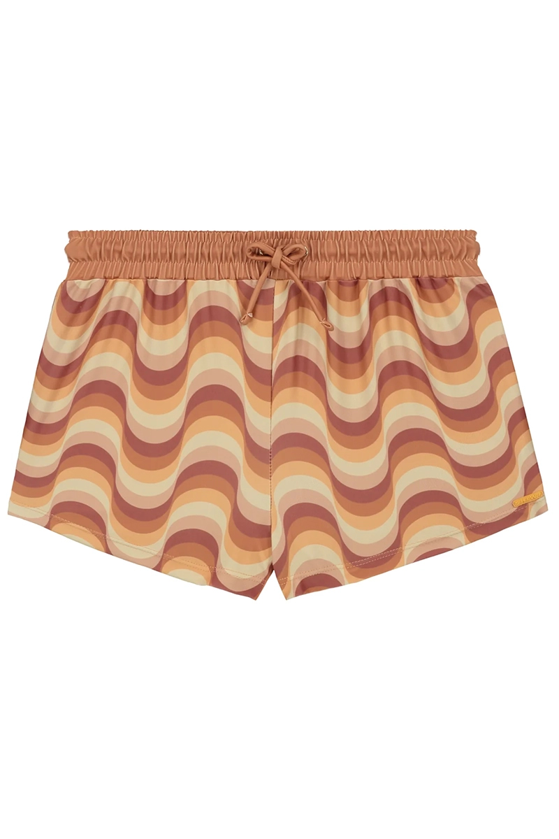 Shiwi GIRLS SIL SWIM SHORTS GROOVY WAVE Oranje-1 1