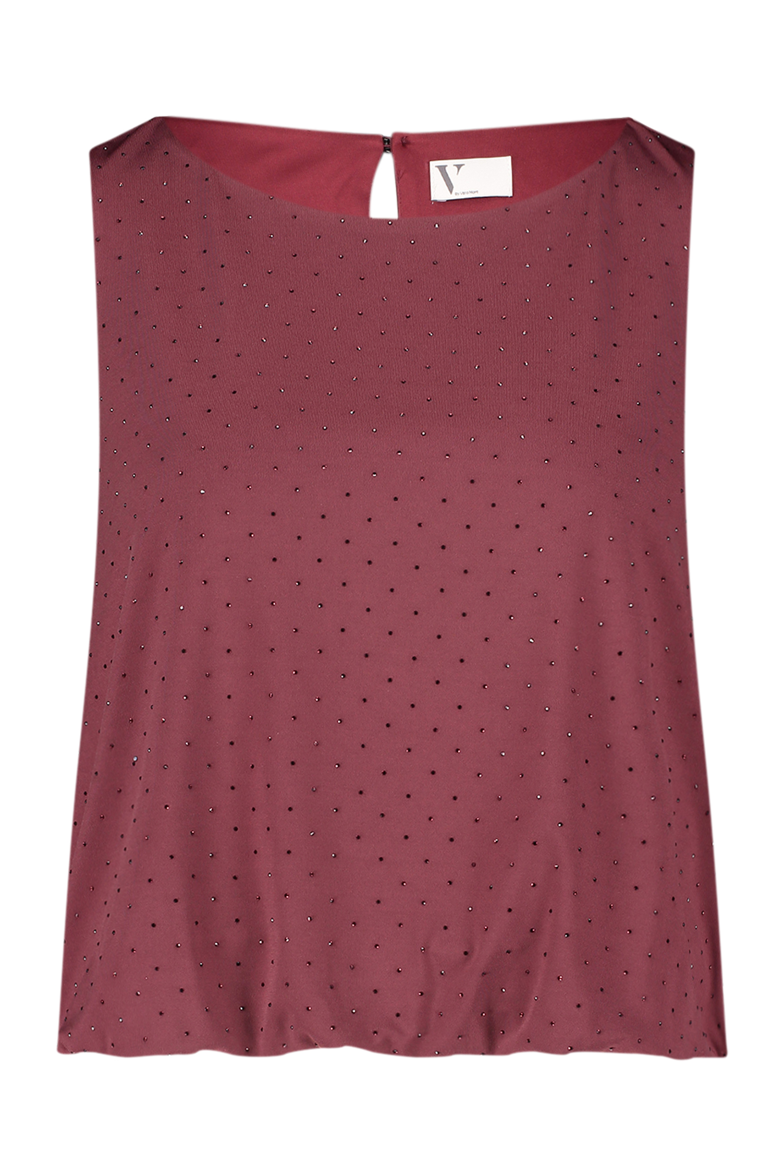 Dames top rood
