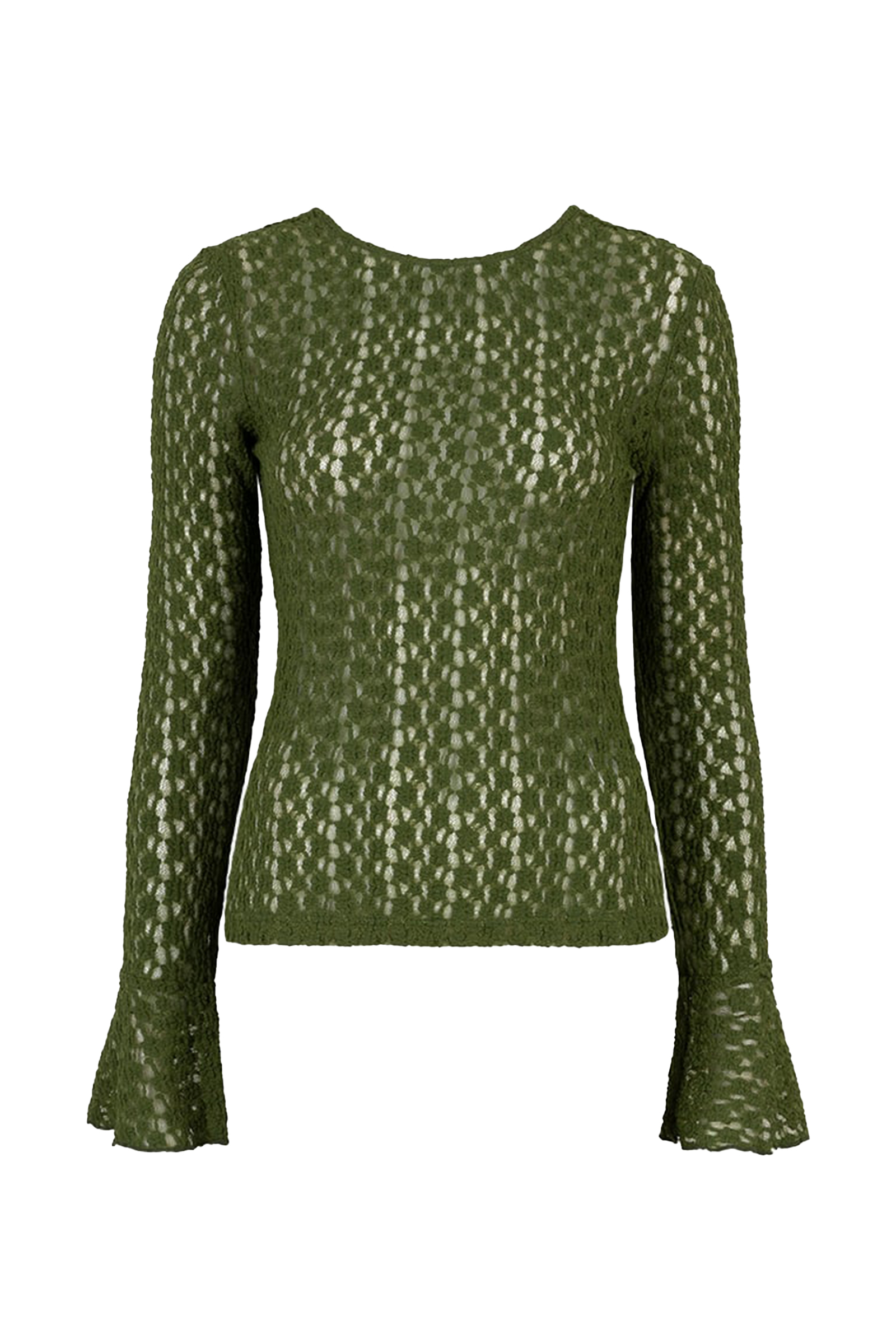 Dames top groen