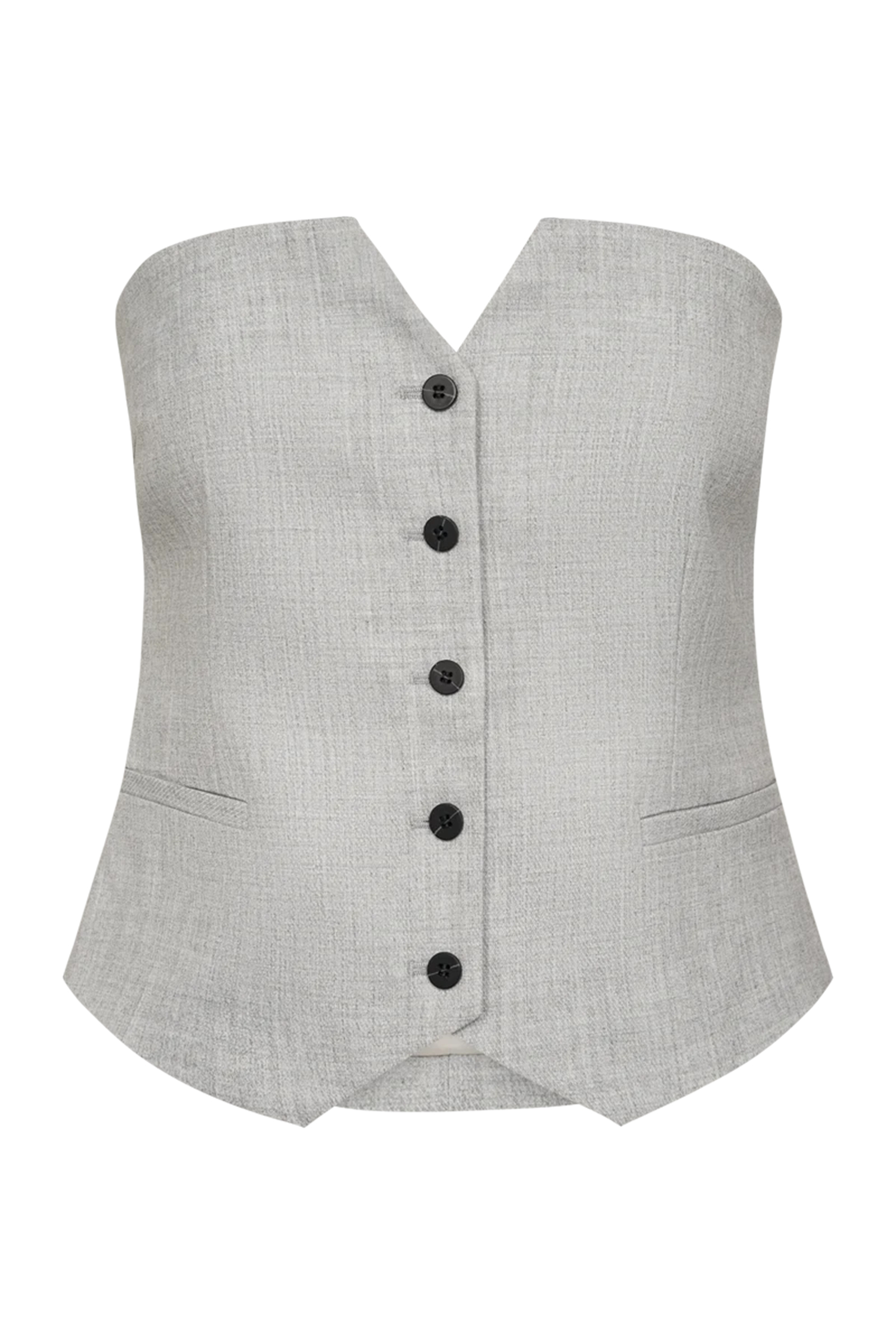 Dames top ecru