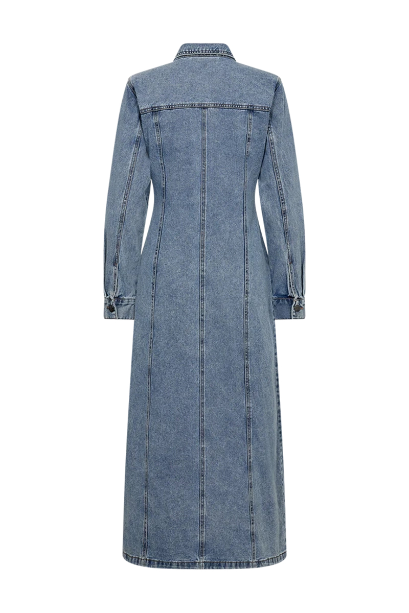 Dames jurk blauw
