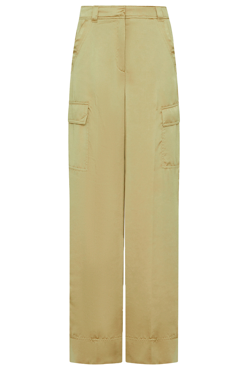 Dames broek geel