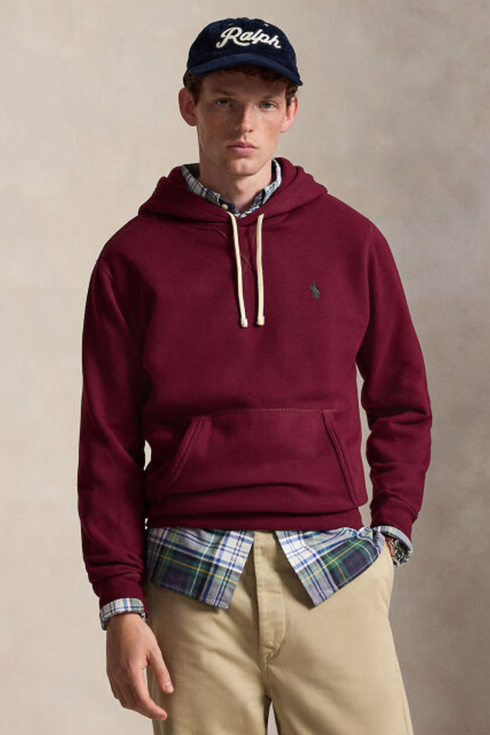 Heren sweater rood