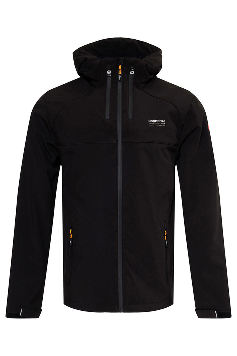 Nordberg SAILER MEN'S SOFTSHELL Zwart-1 1