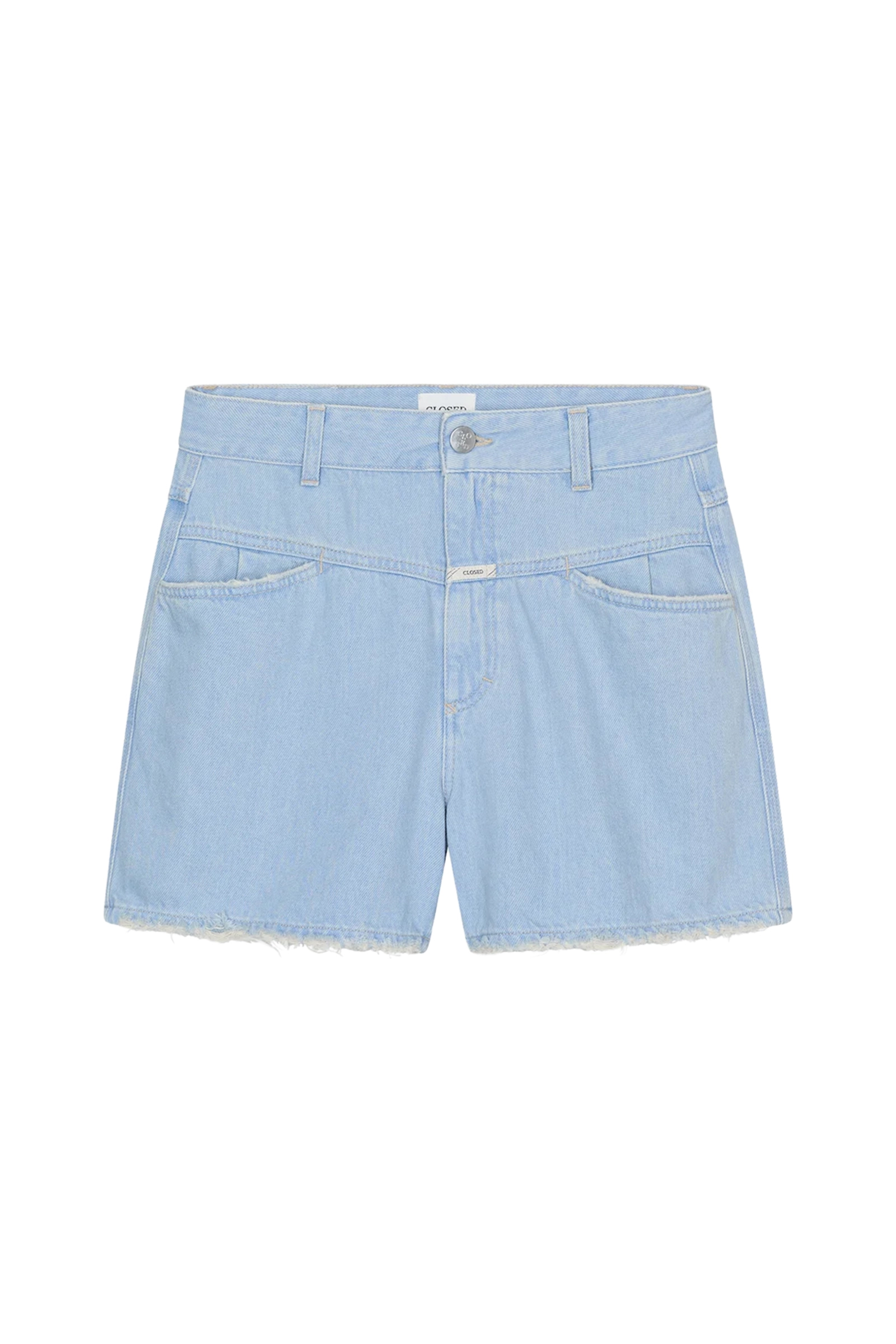 Dames short blauw