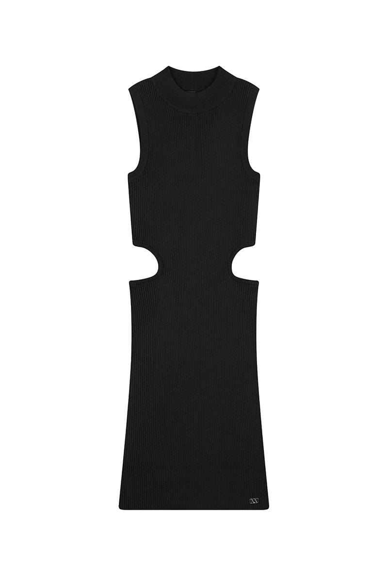Nik & Nik Pippa Dress Zwart-1 1
