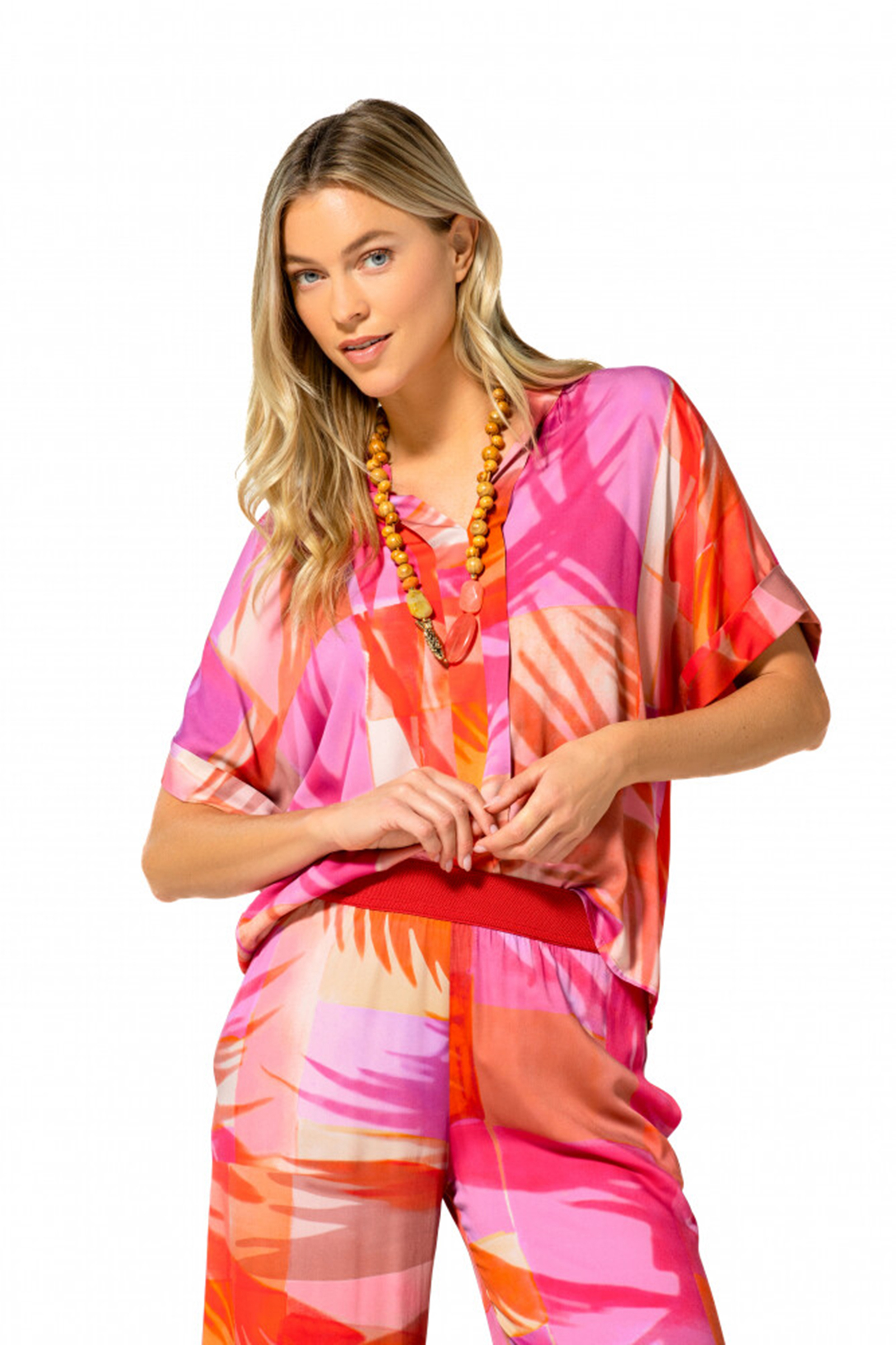 Dames blouse korte mouw diversen
