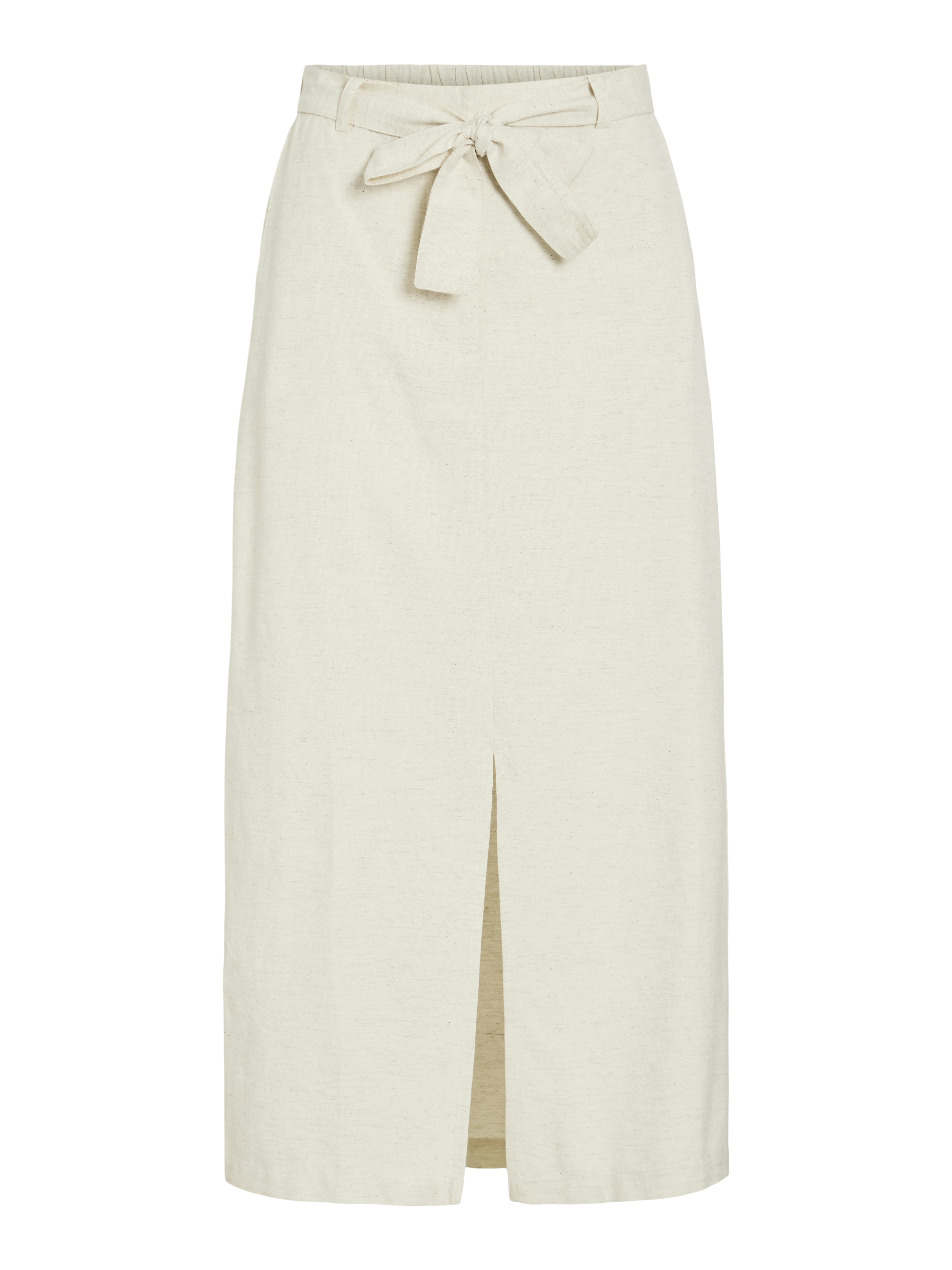 Vila VIPRISILLA RW MIDI PENCIL SKIRT 262675-Super Light Natural Melan 1