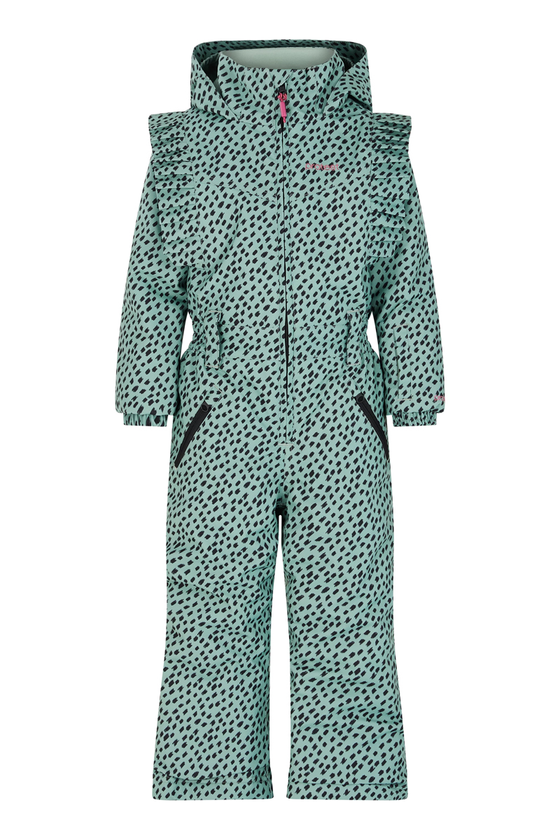 Wintersport meisjes pak groen