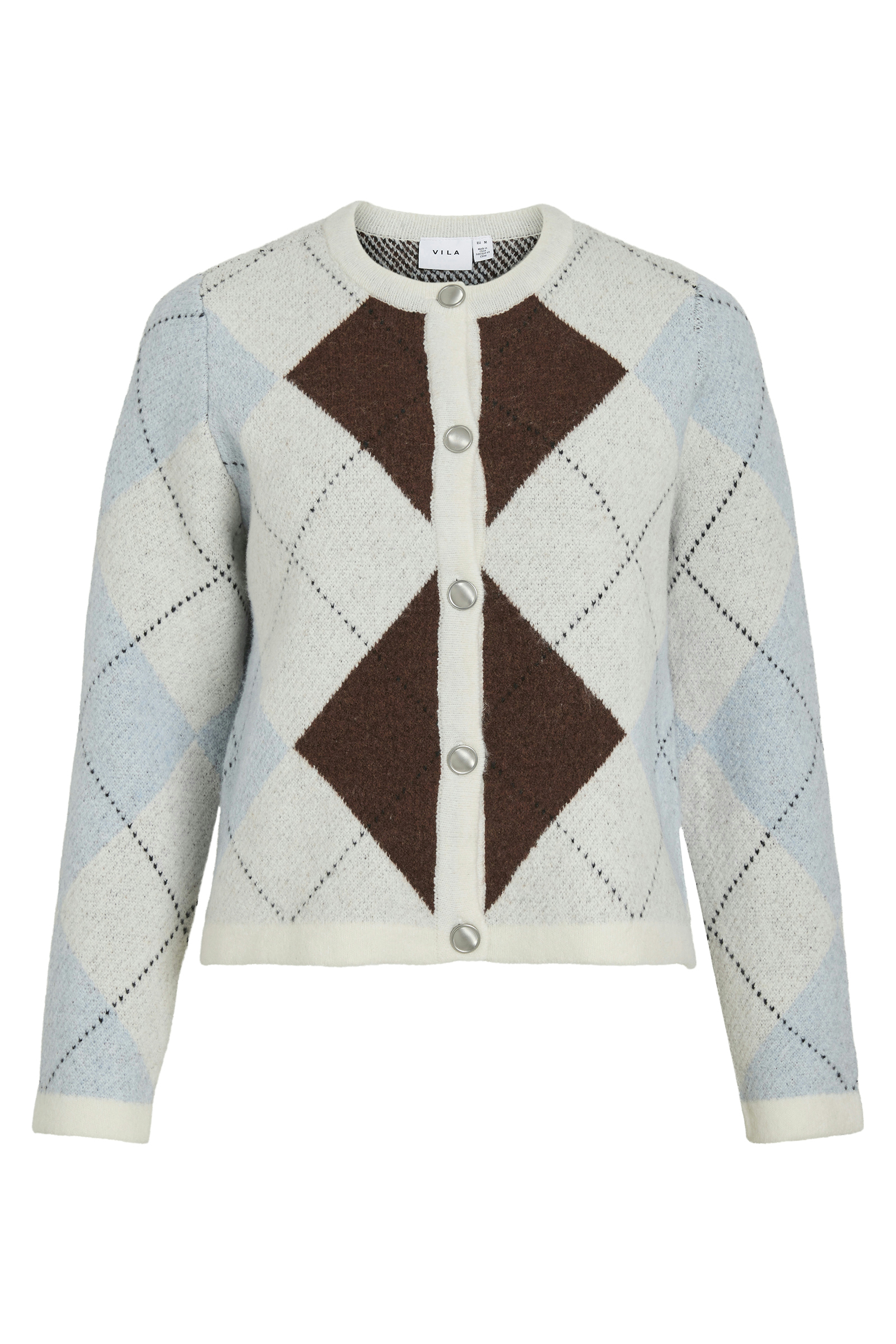 Dames vest bruin