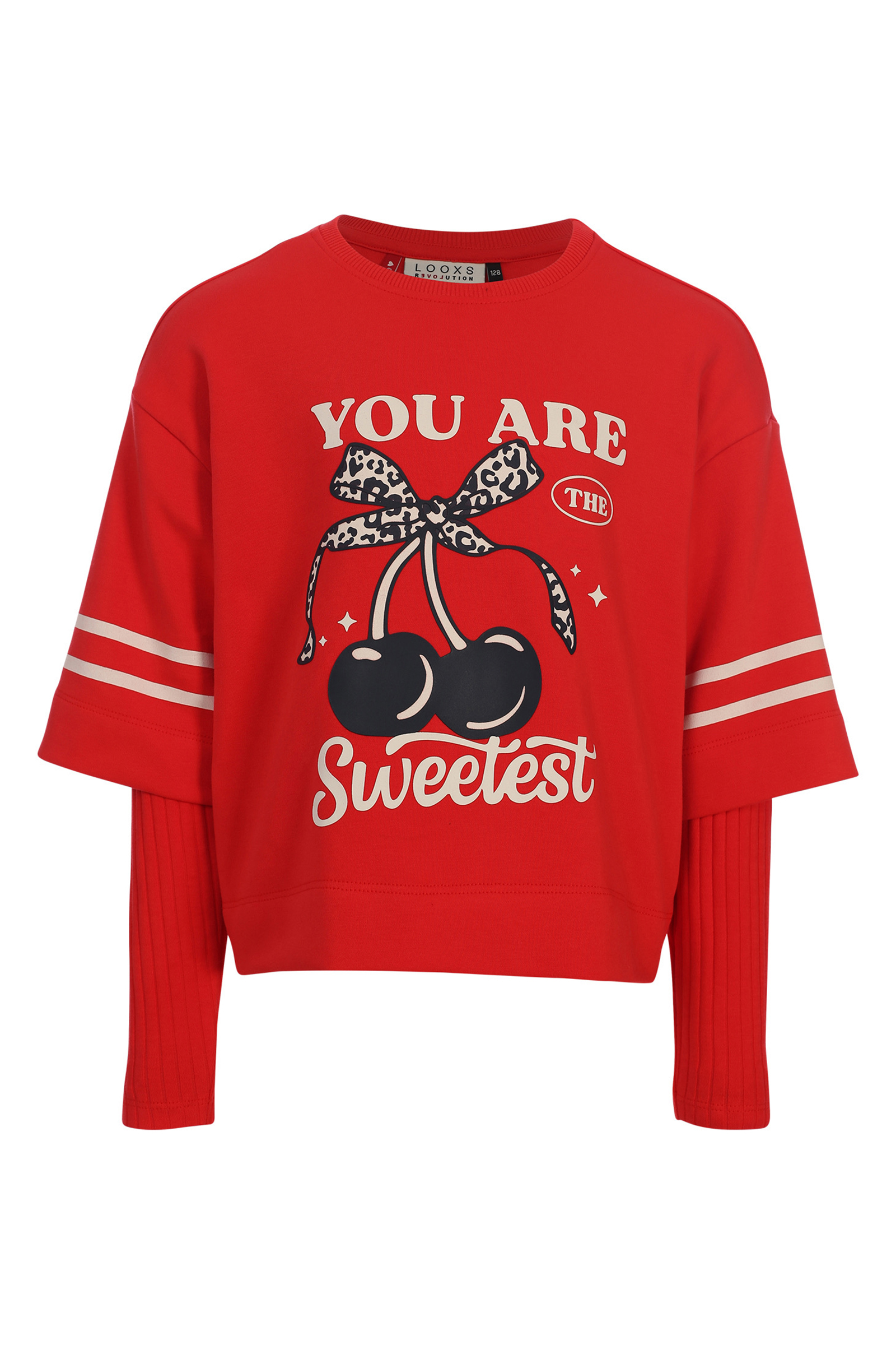 Meisjes sweater rood