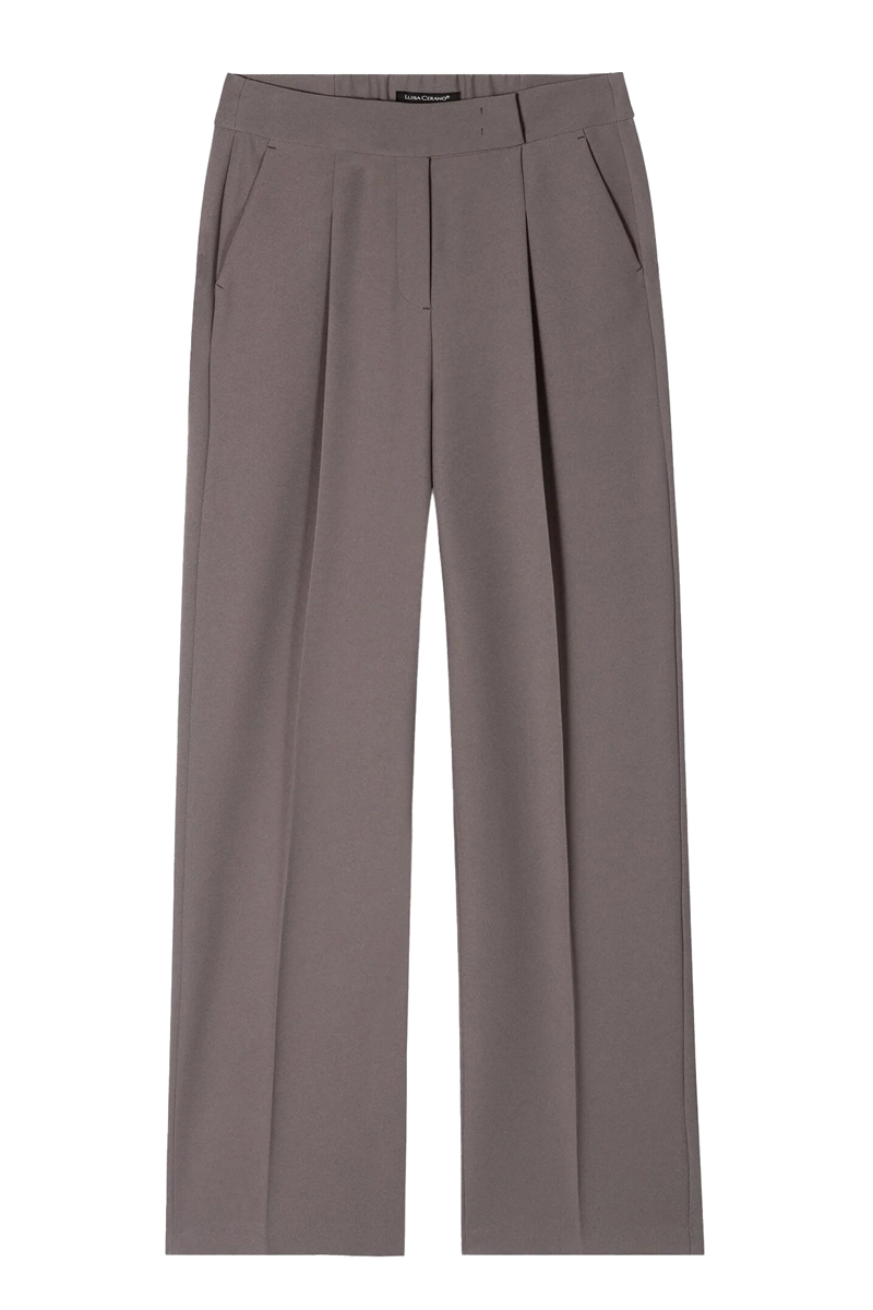 Dames broek bruin