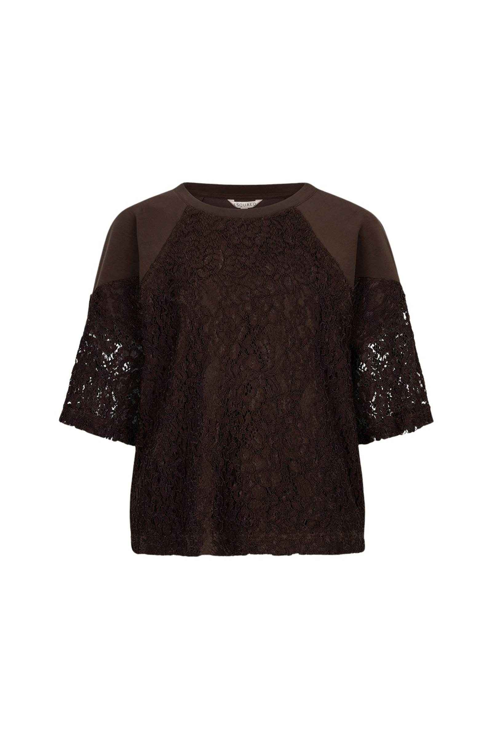 Dames sweater bruin