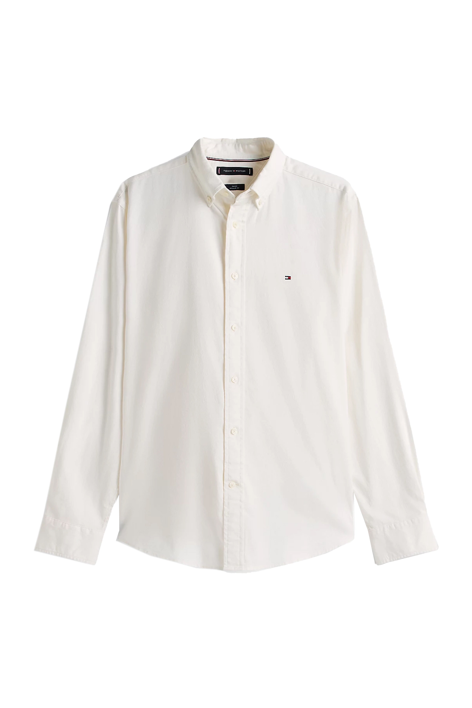 Heren overhemd lm casual wit