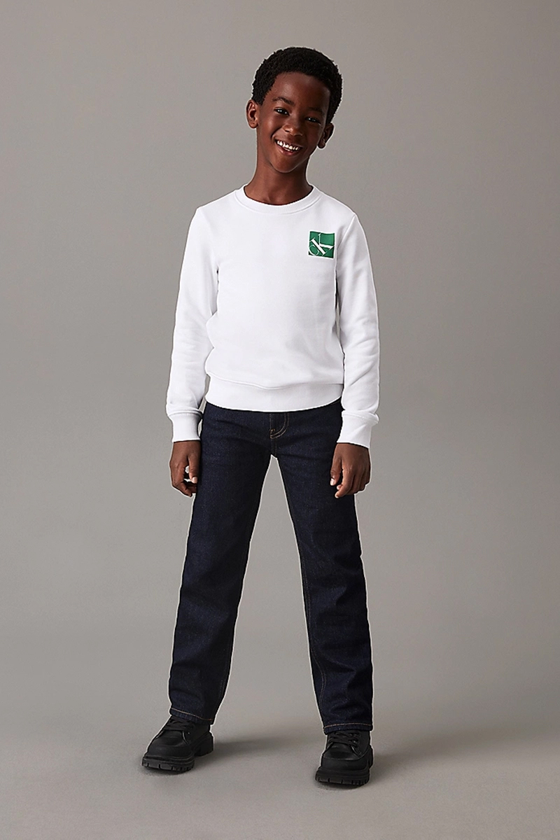 Jongens sweater wit