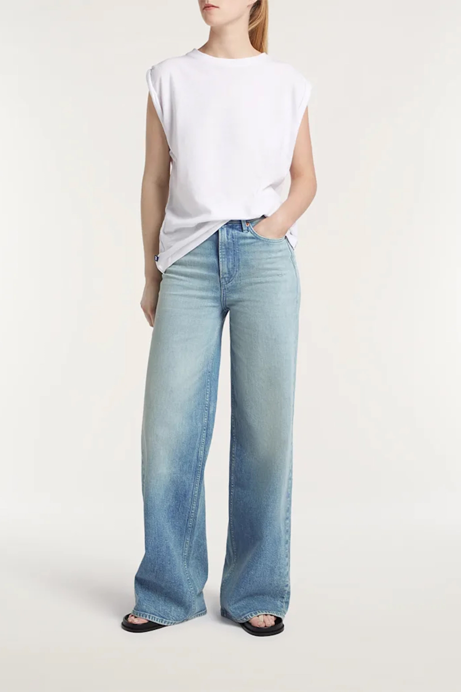 Dames jeans blauw