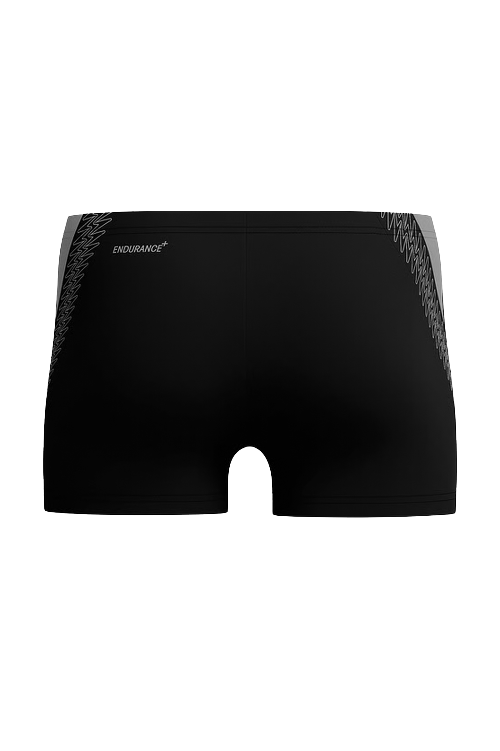 Bad/beach heren zwemslip mid zwart