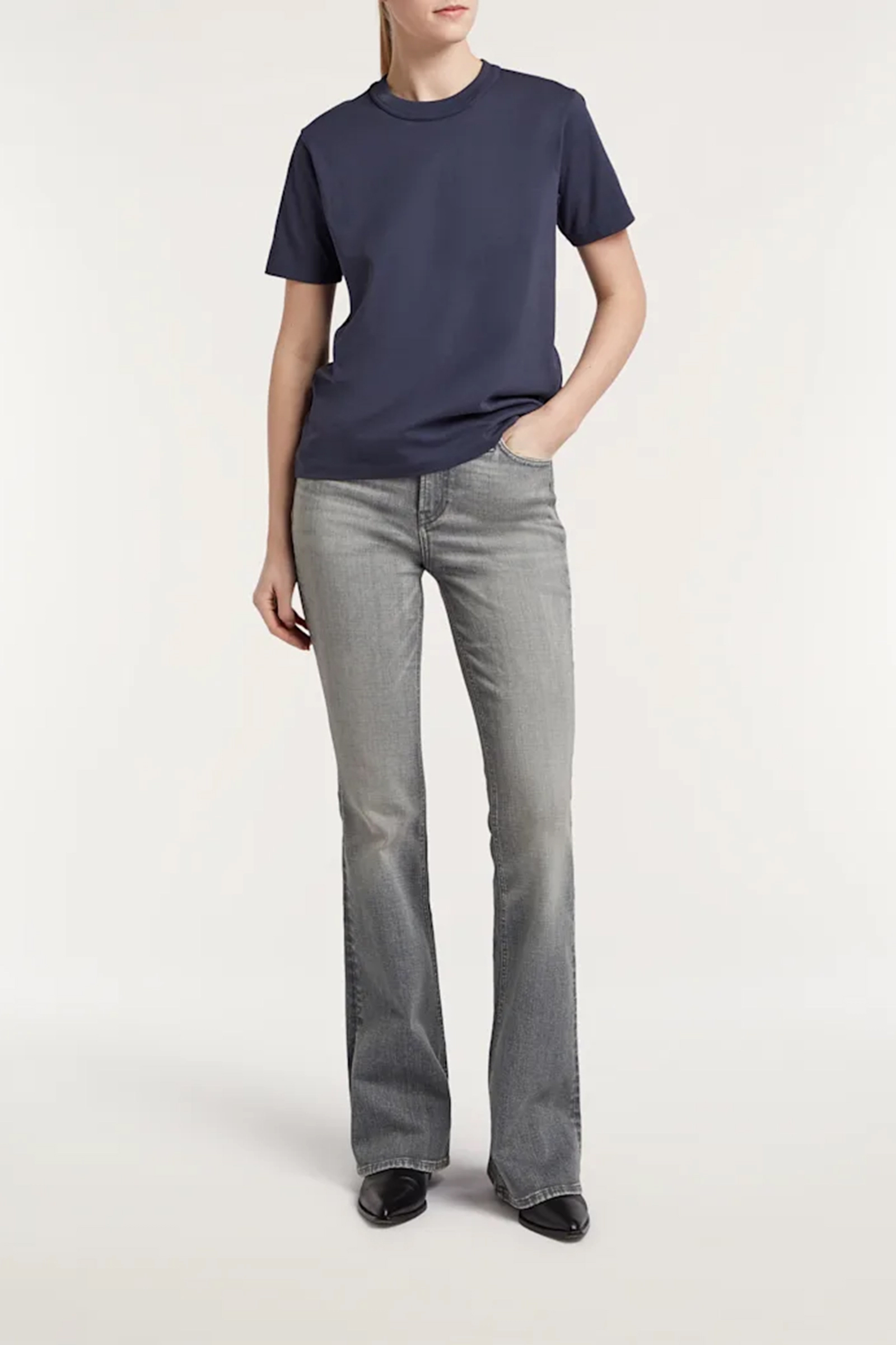 Dames jeans grijs