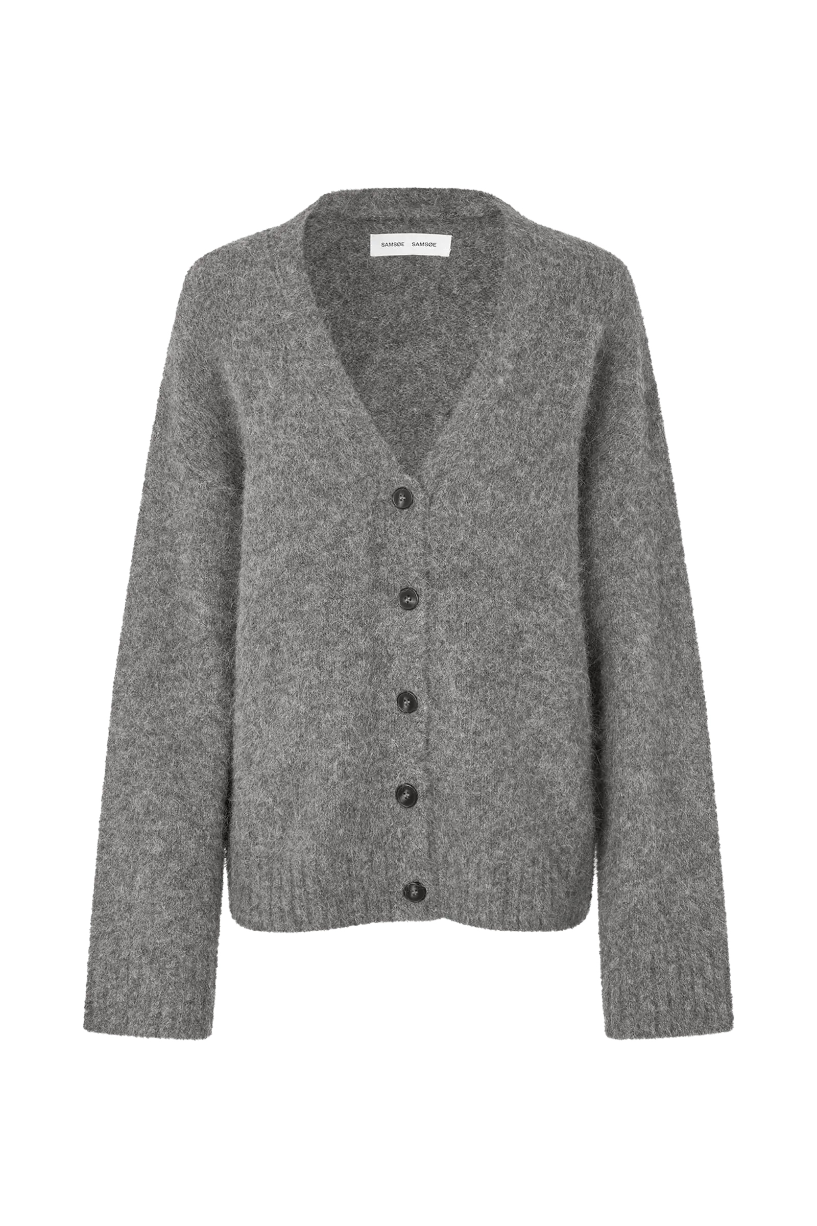 Dames vest grijs