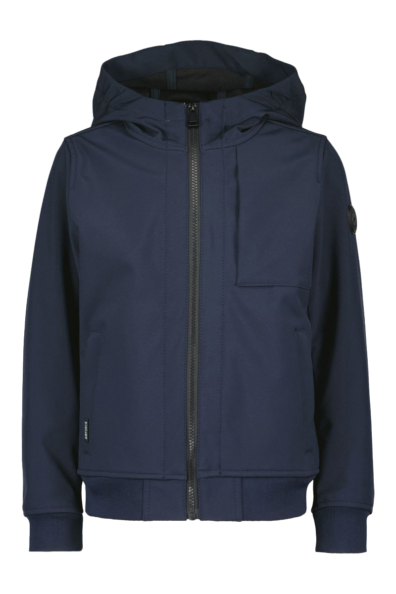 Jongens jas blauw