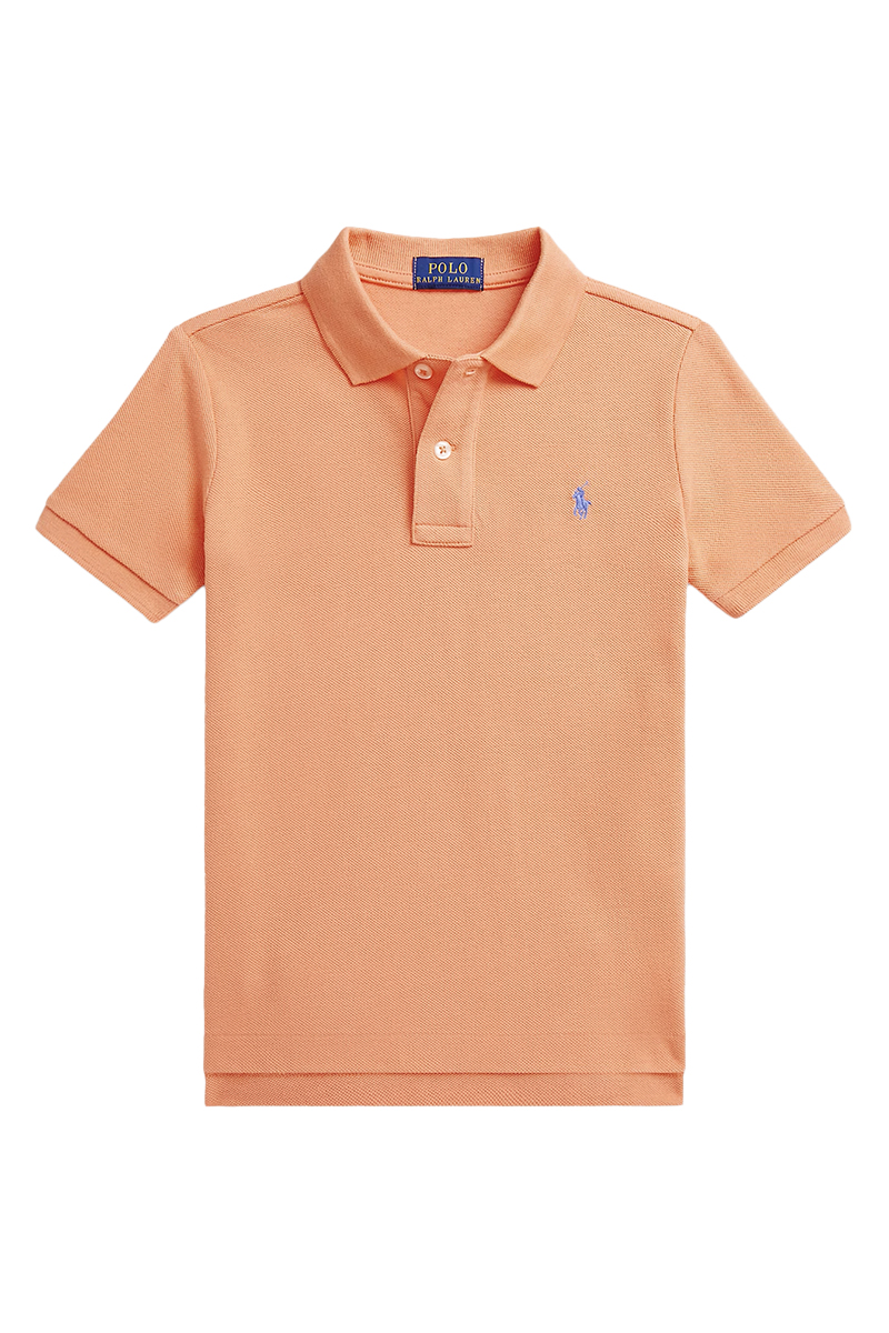 Jongens polo korte mouw oranje