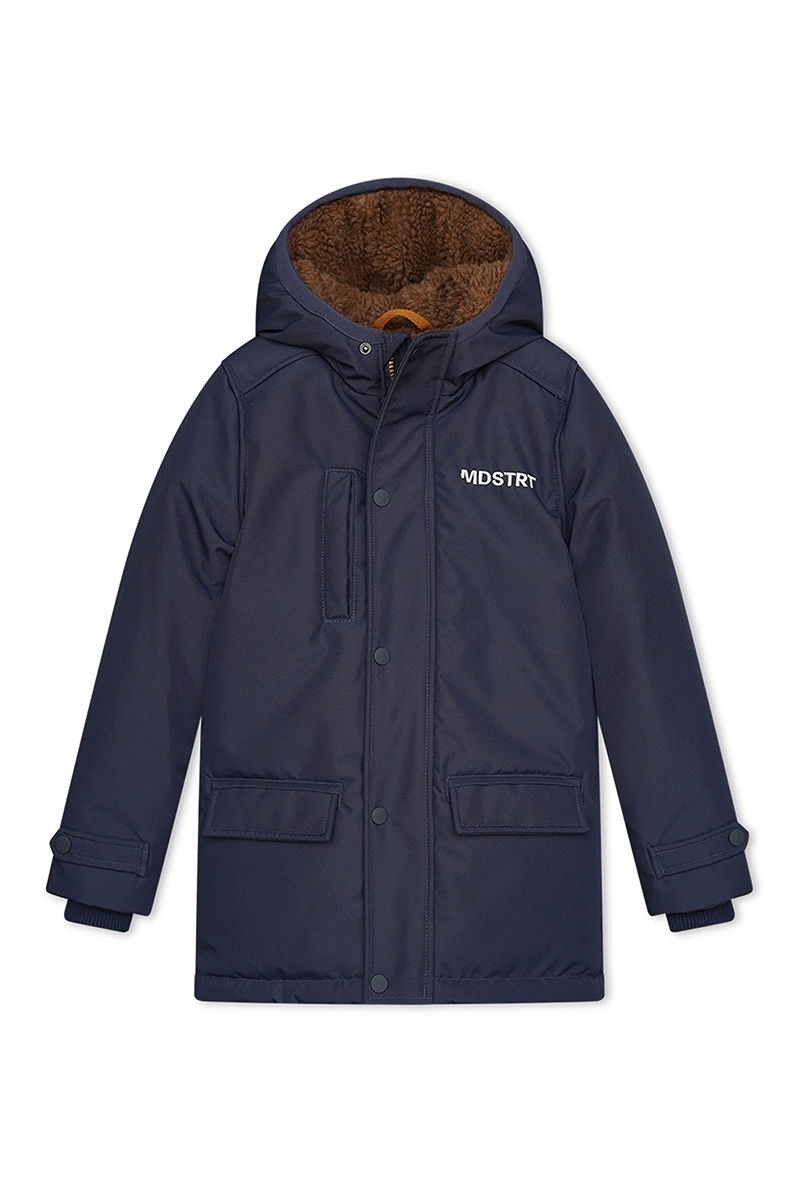 Moodstreet boys jacket parka Blauw-1 1