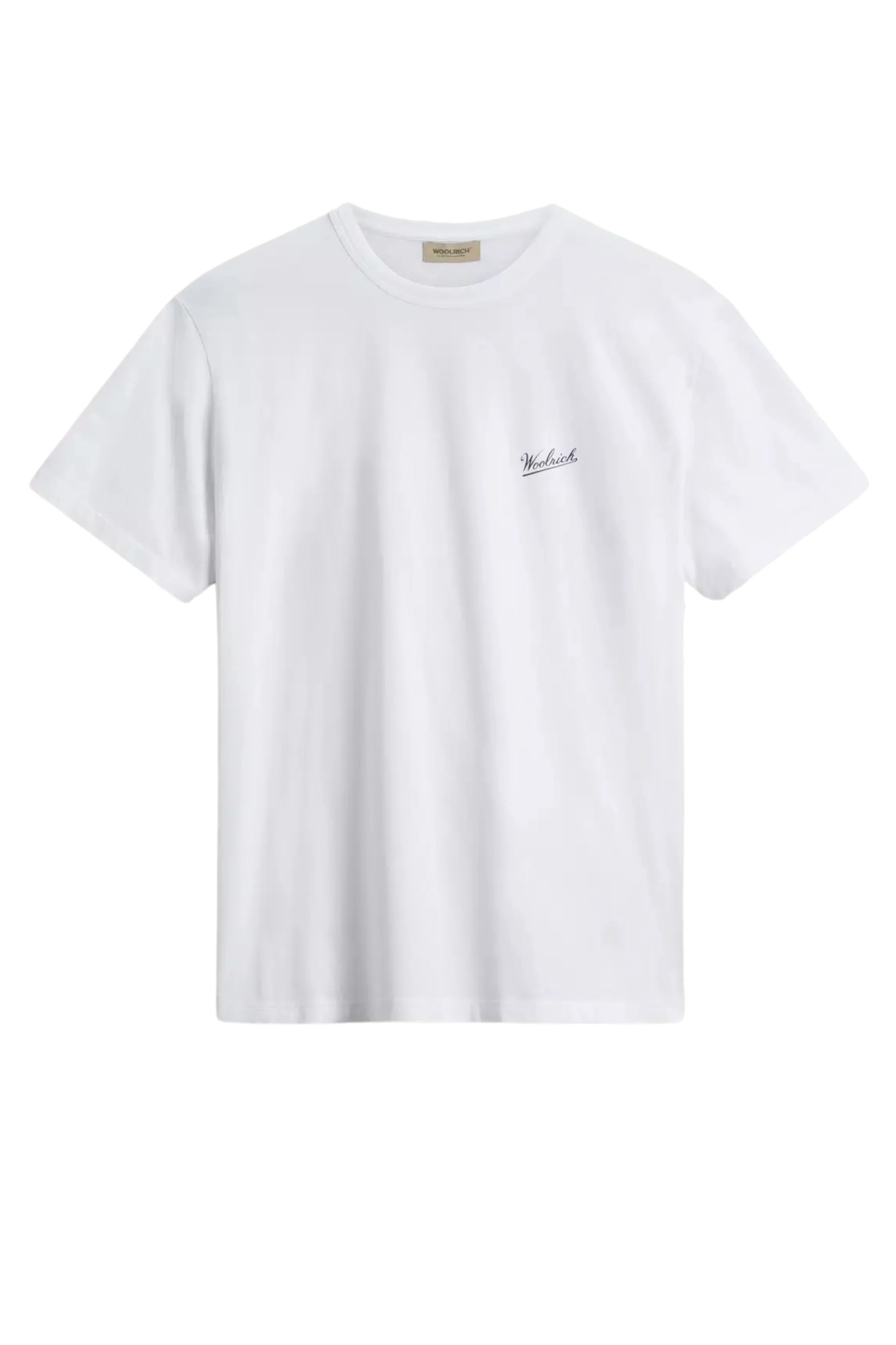 Woolrich LOGO T-SHIRT Wit-1 1