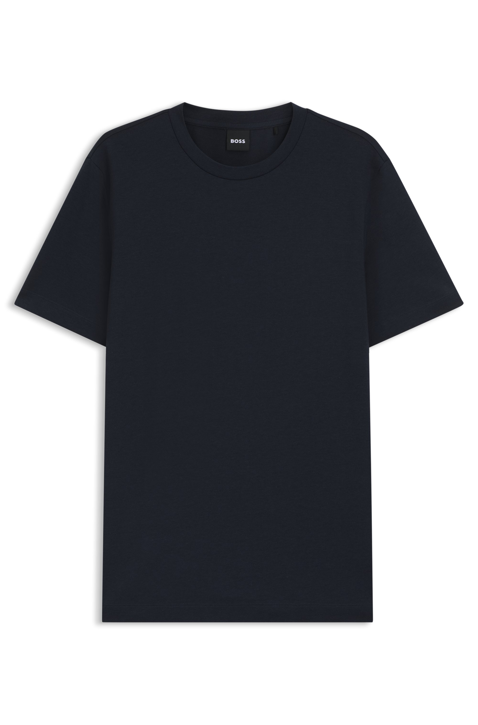 Heren t-shirt kortemouw blauw
