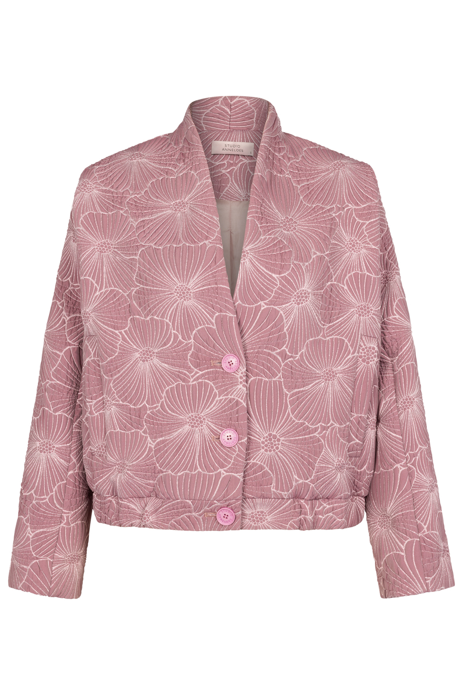 Dames vest rose