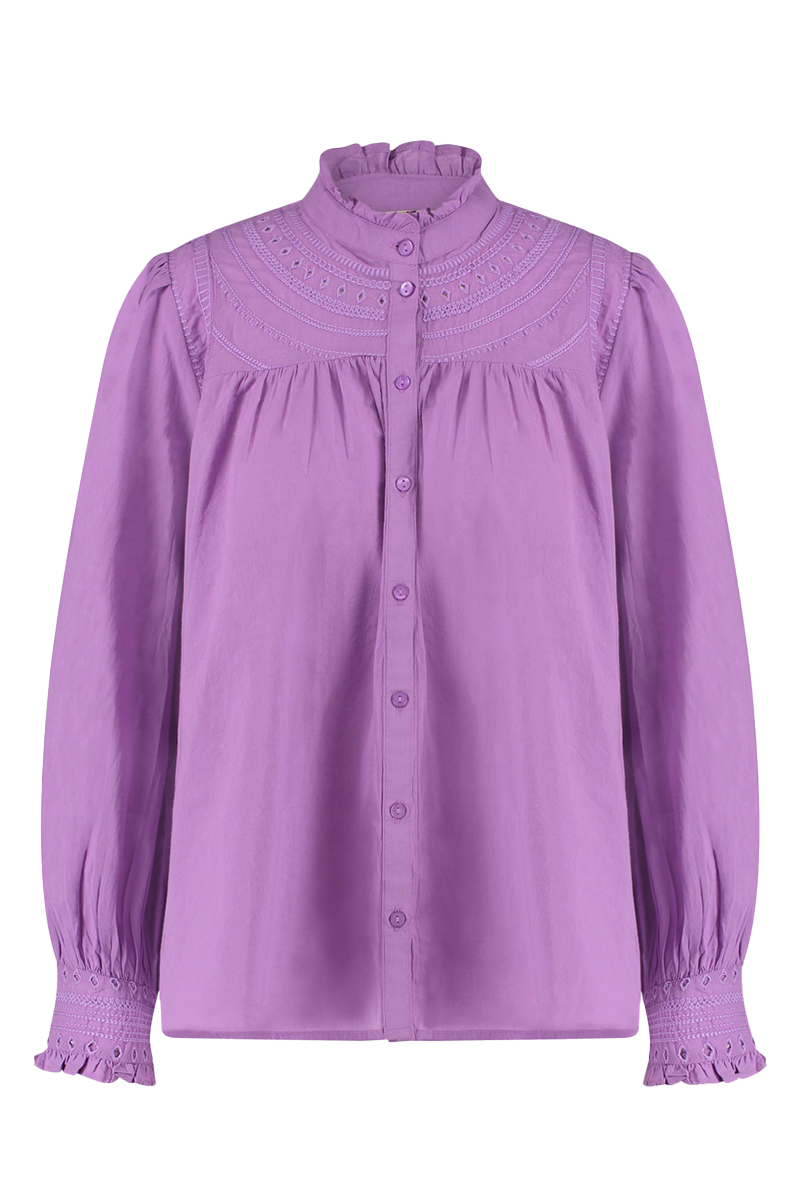 Circle of Trust REMI BLOUSE Paars-1 1