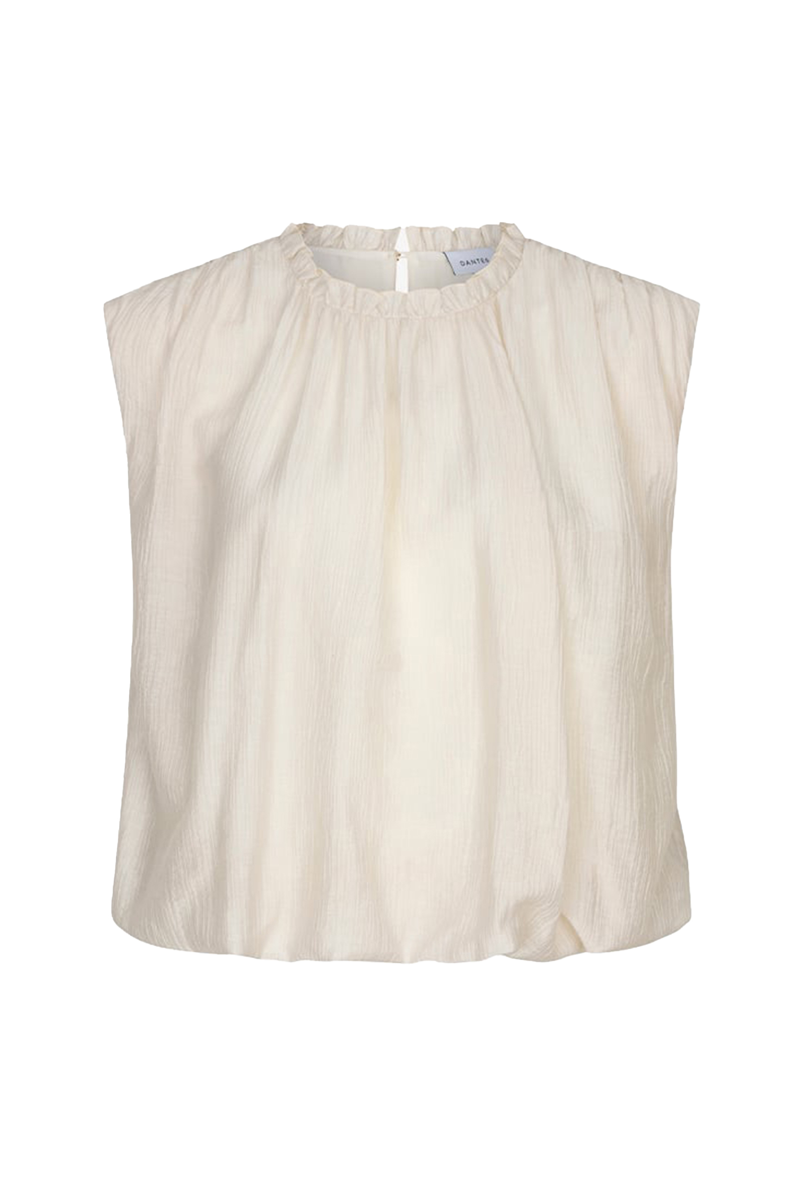 Dames top ecru