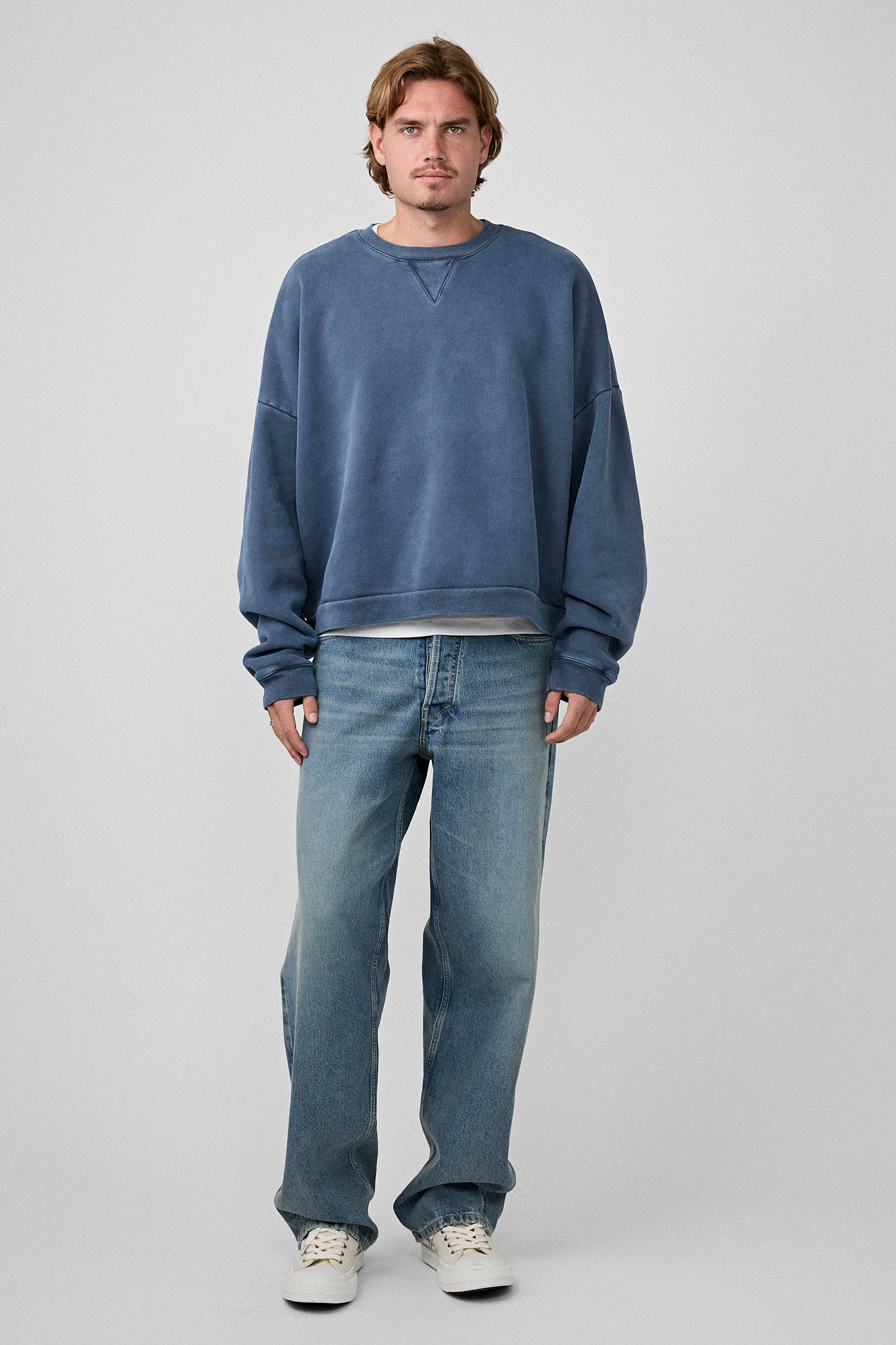 Heren jeans blauw