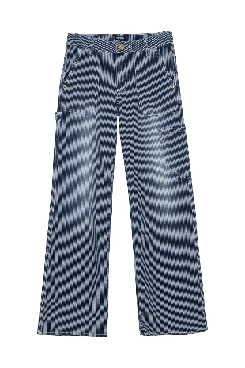 Meisjes broek blauw