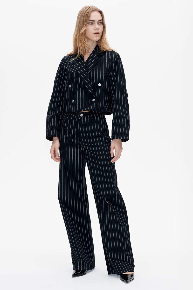 Dames blazer zwart