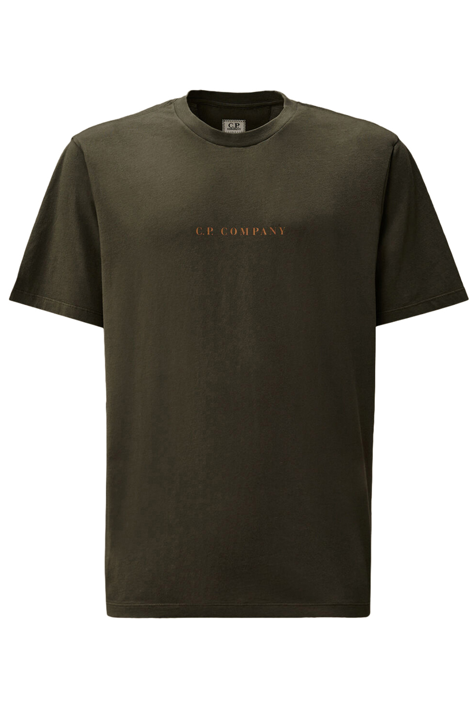 Heren t-shirt kortemouw groen