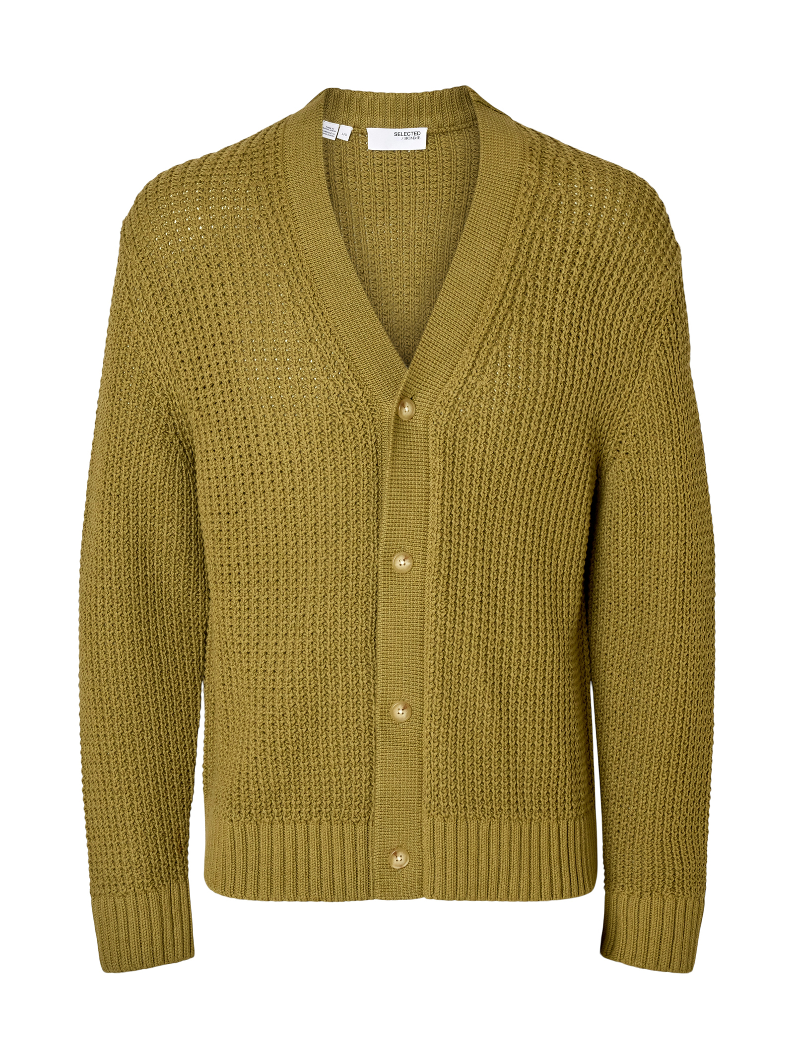 Heren vest groen
